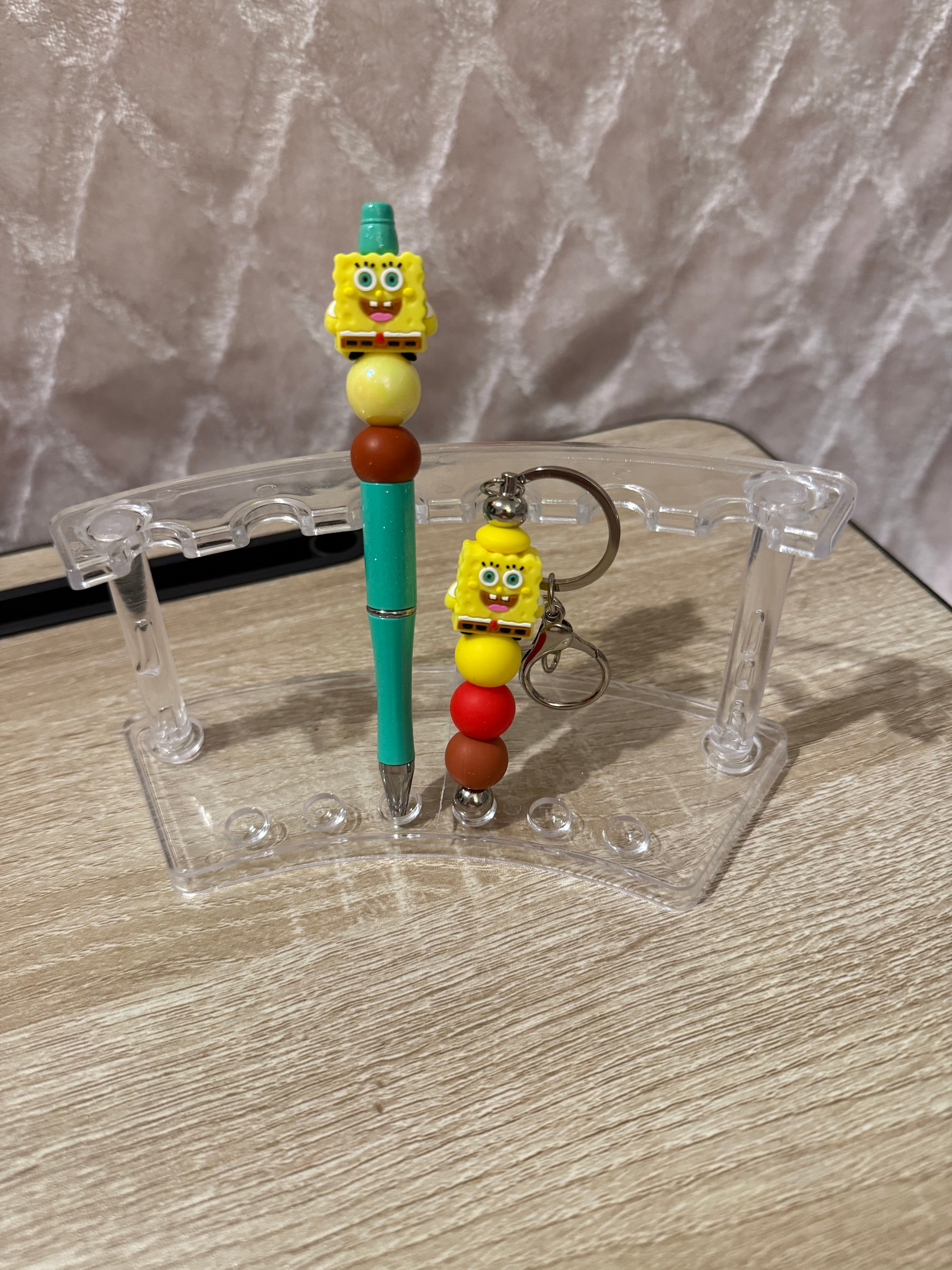 “Spongebob” Pen & Keyring Gift Set