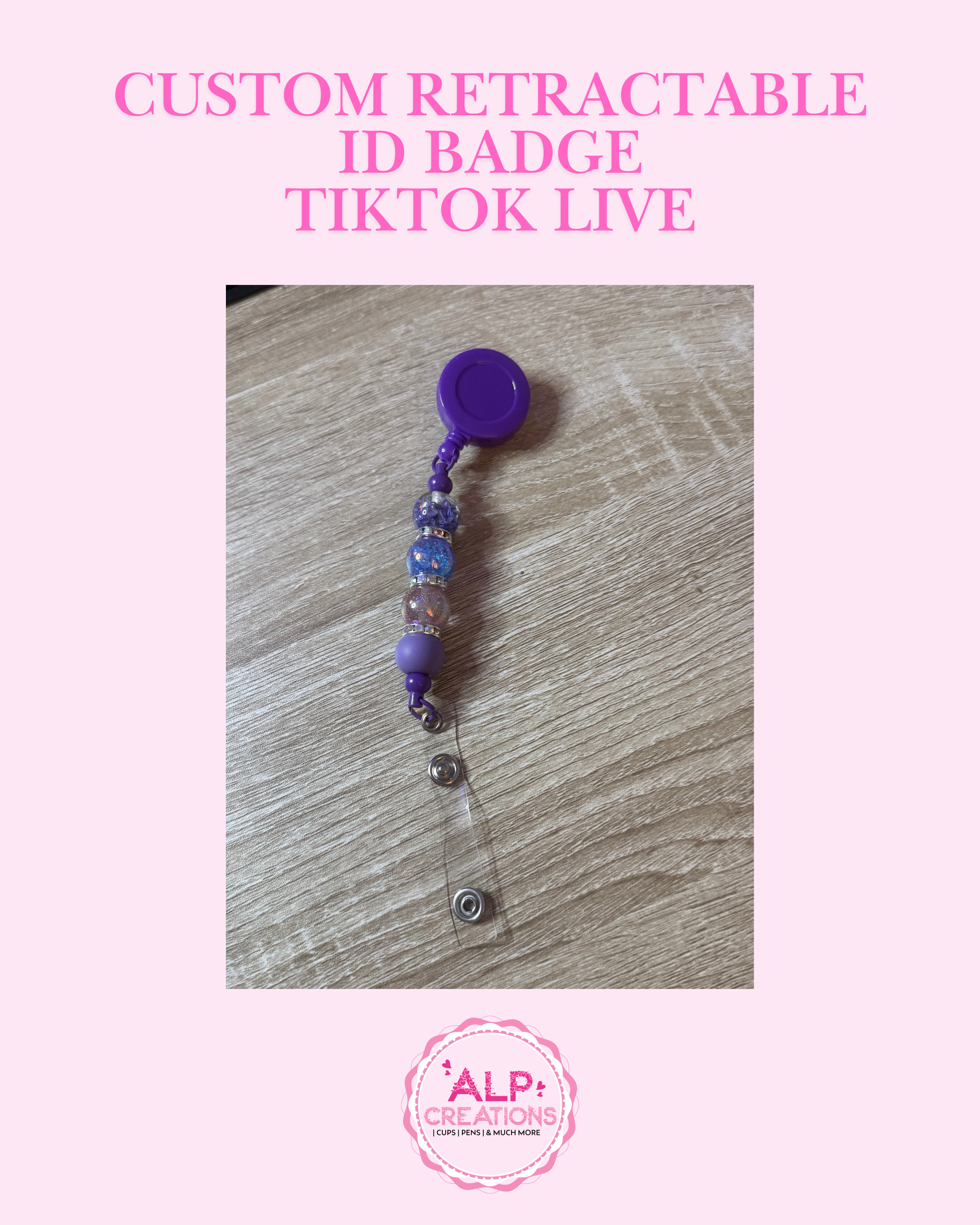 Custom Retractable ID Badges