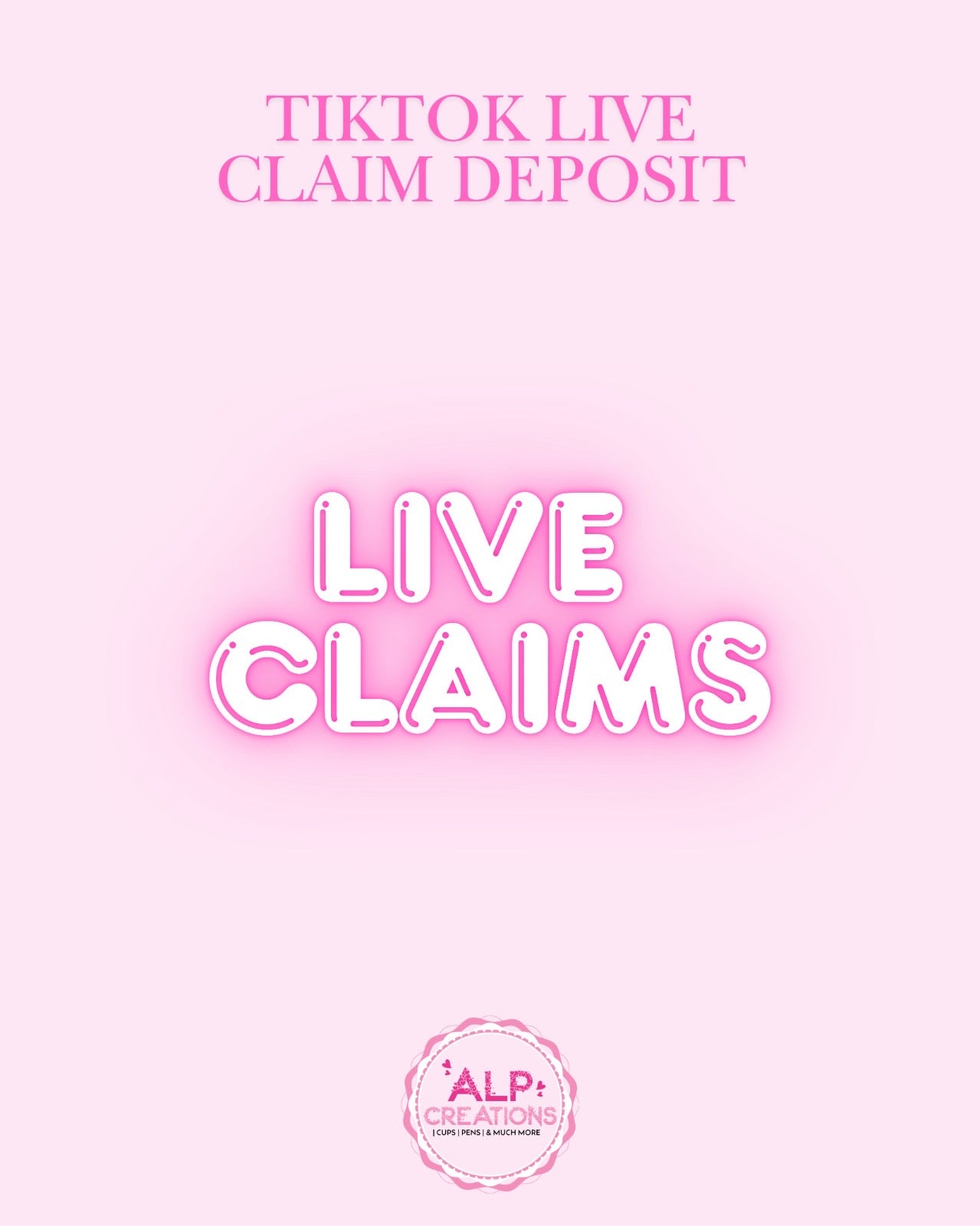 Live Claim Deposits