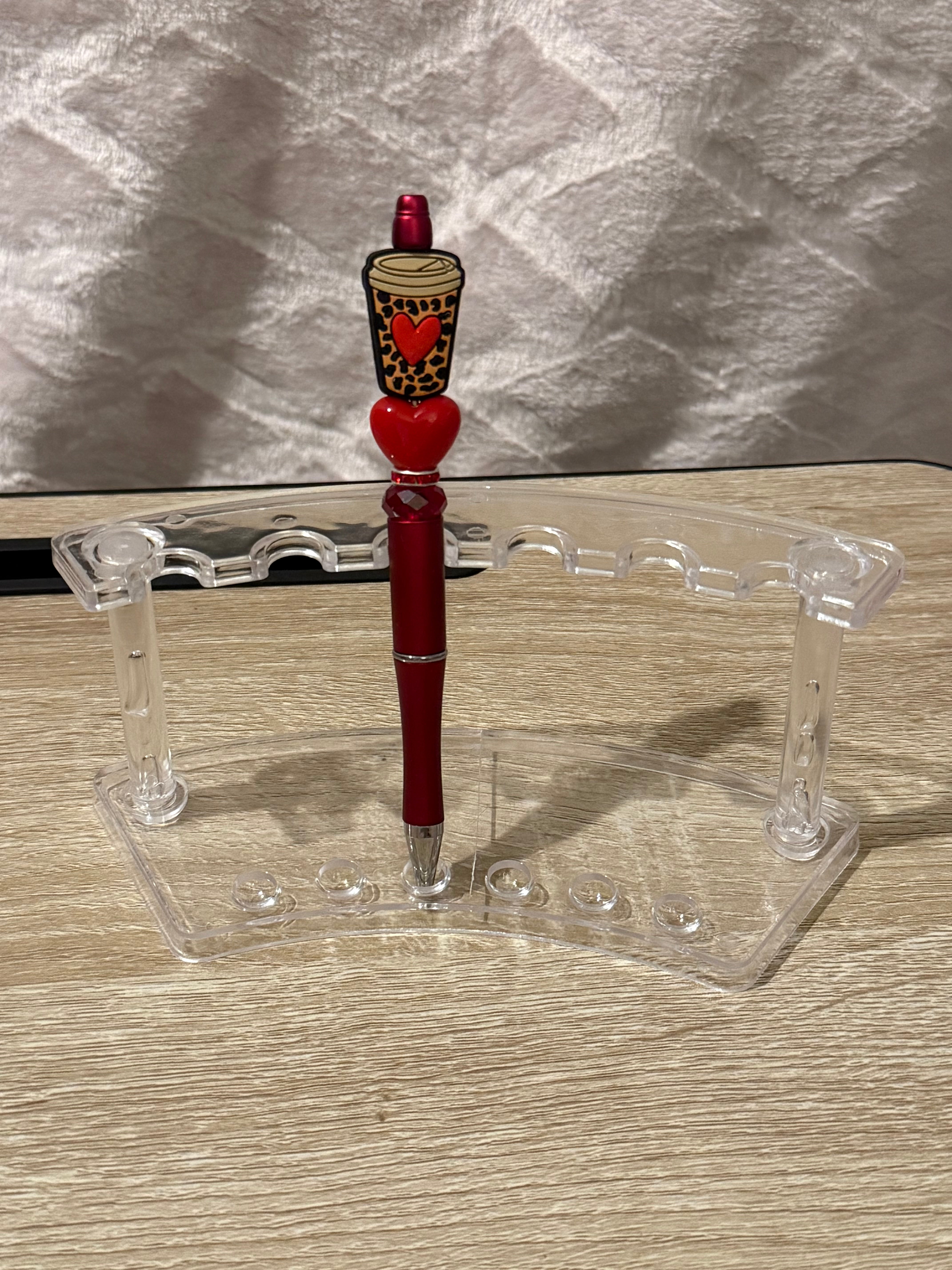 Red “Coffee Lovers” Focal Pen