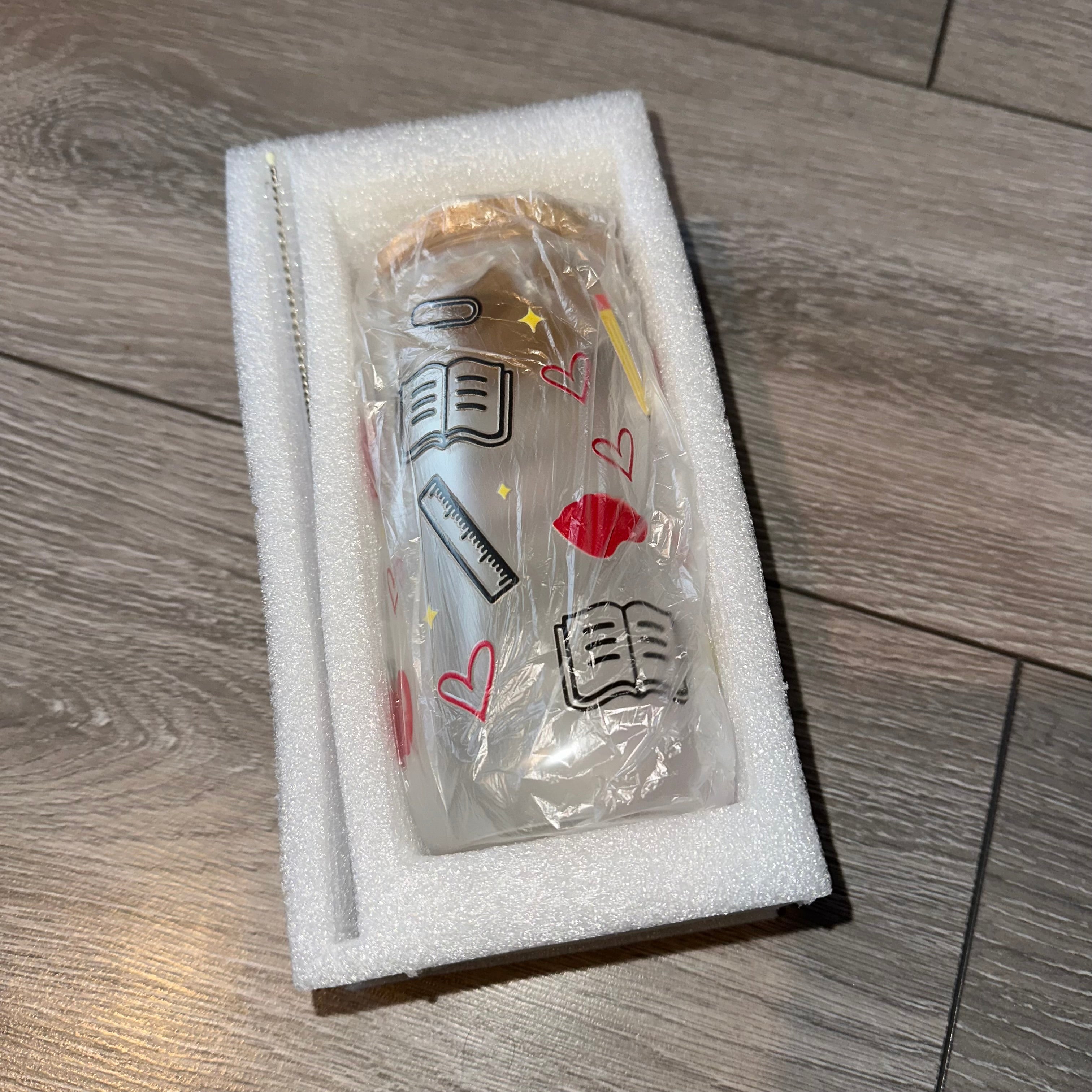 16oz “Teacher” Libbey Glass