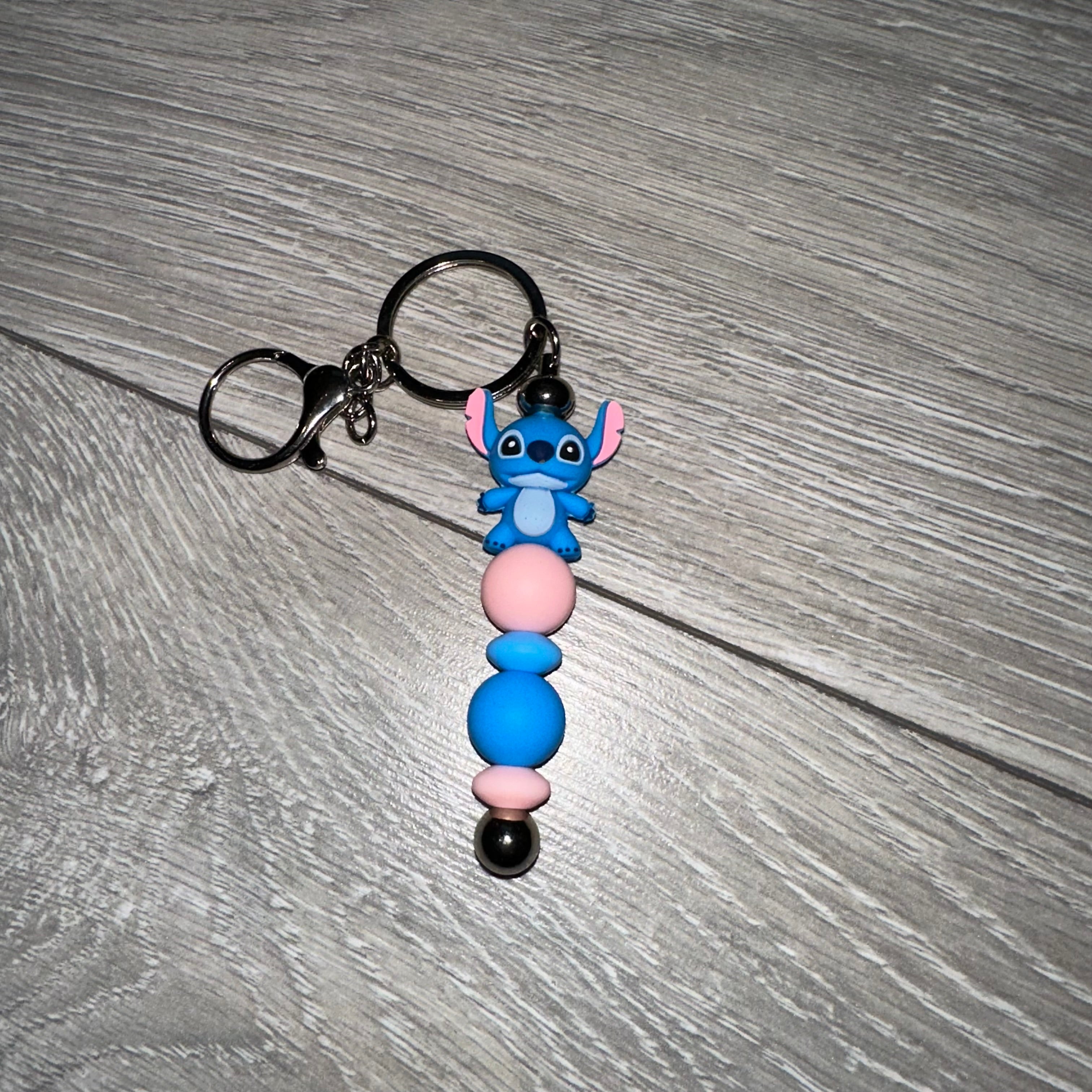 “Blue Alien” Focal Keyring