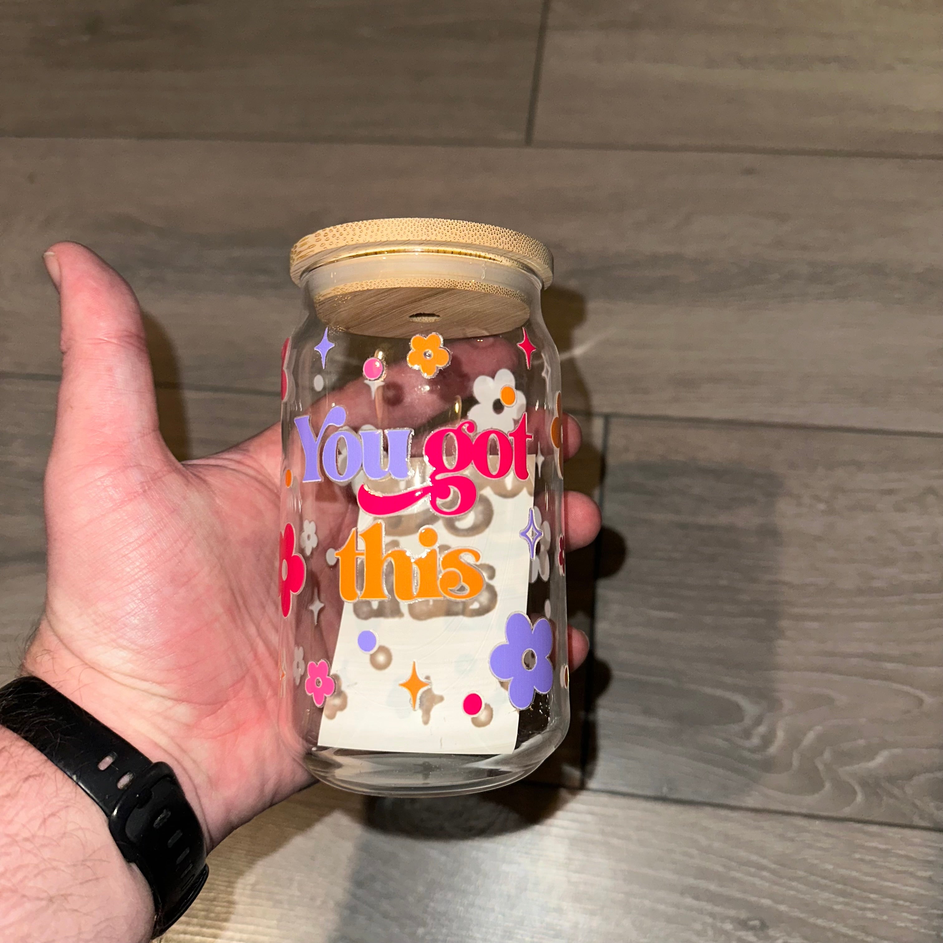 16oz “You Got This” Libbey Glass