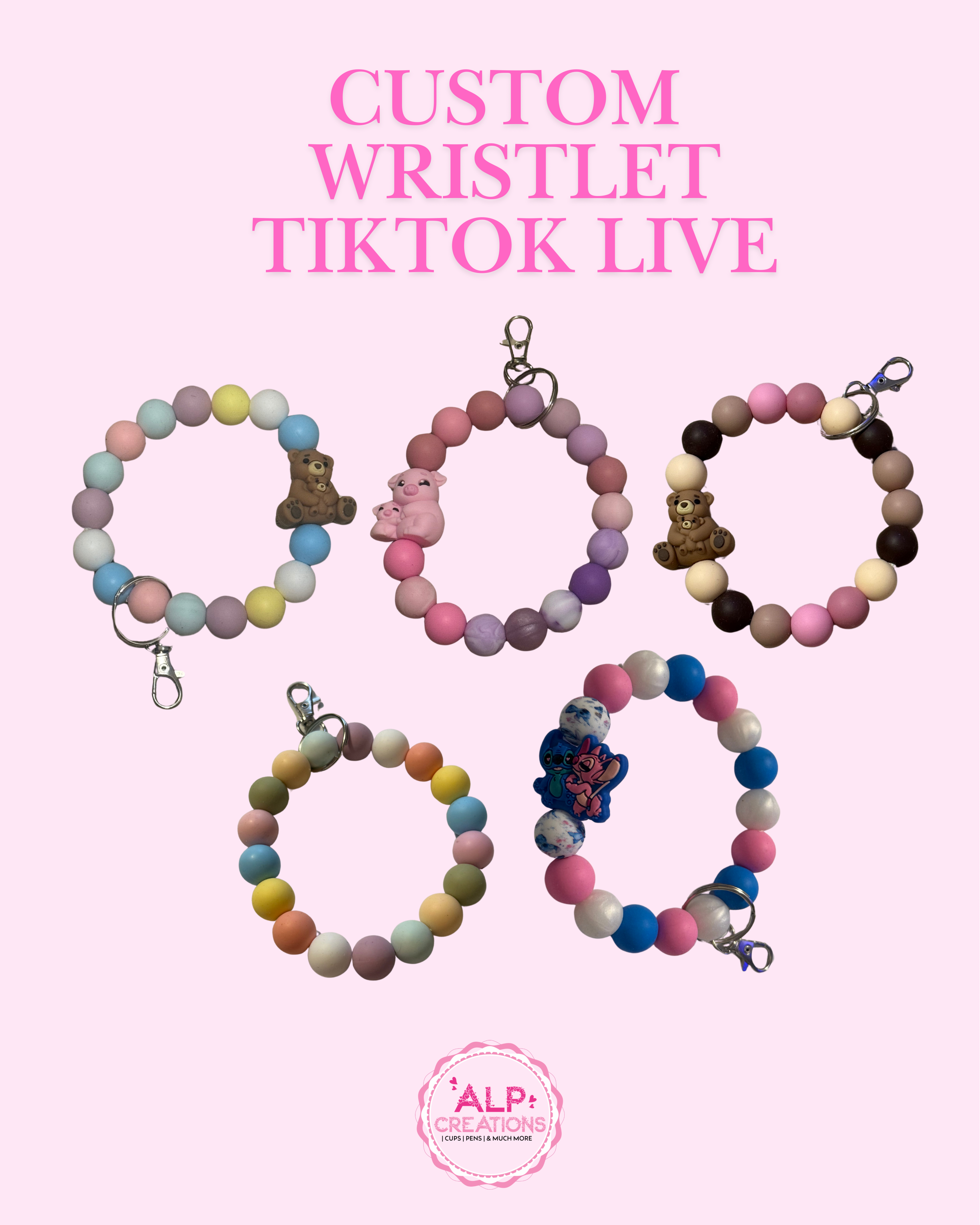 Custom Wristlet TikTok Live