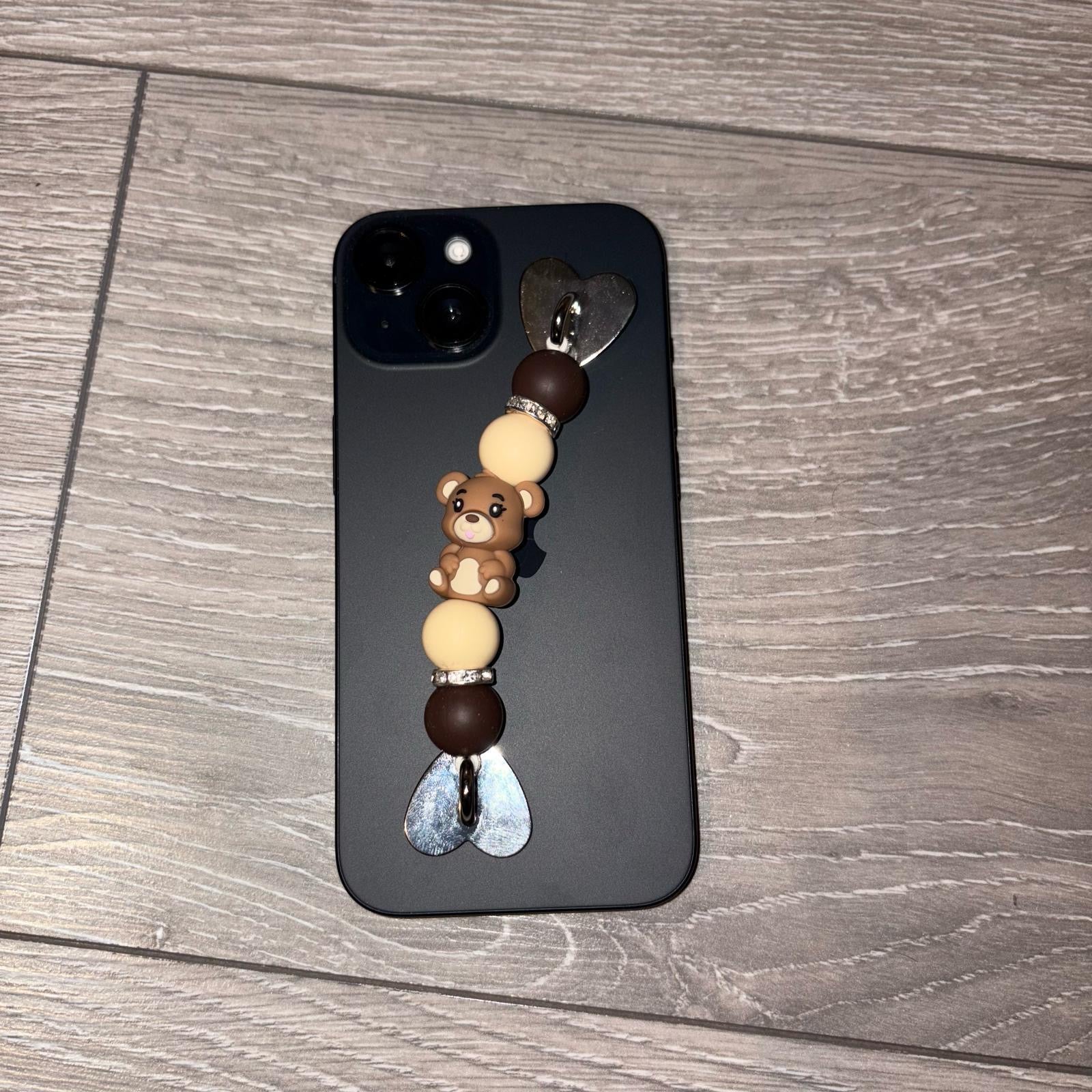 “Bear” Self Adhesive Phone Strap