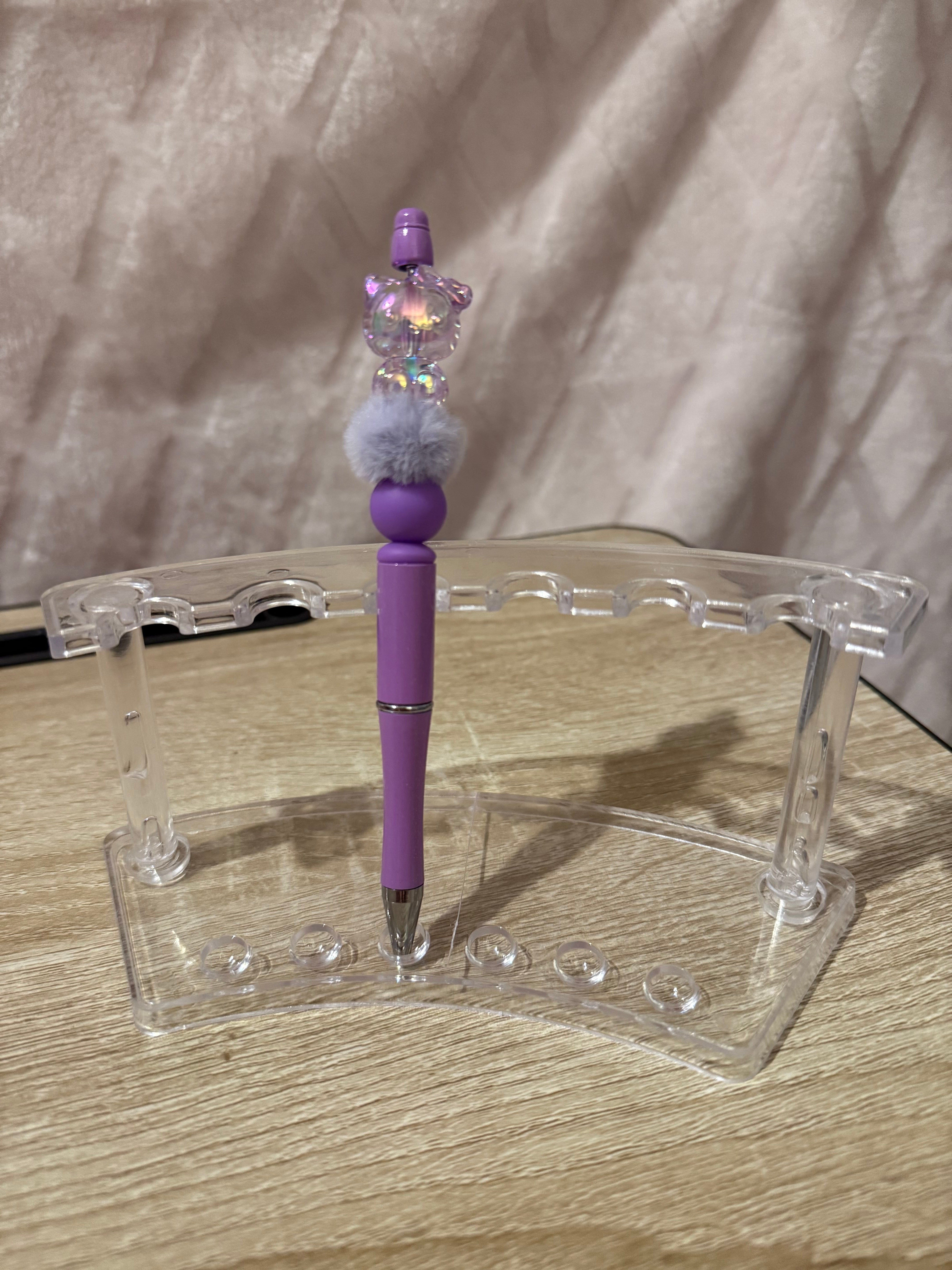 Purple “Hello Kitty” Focal Pen