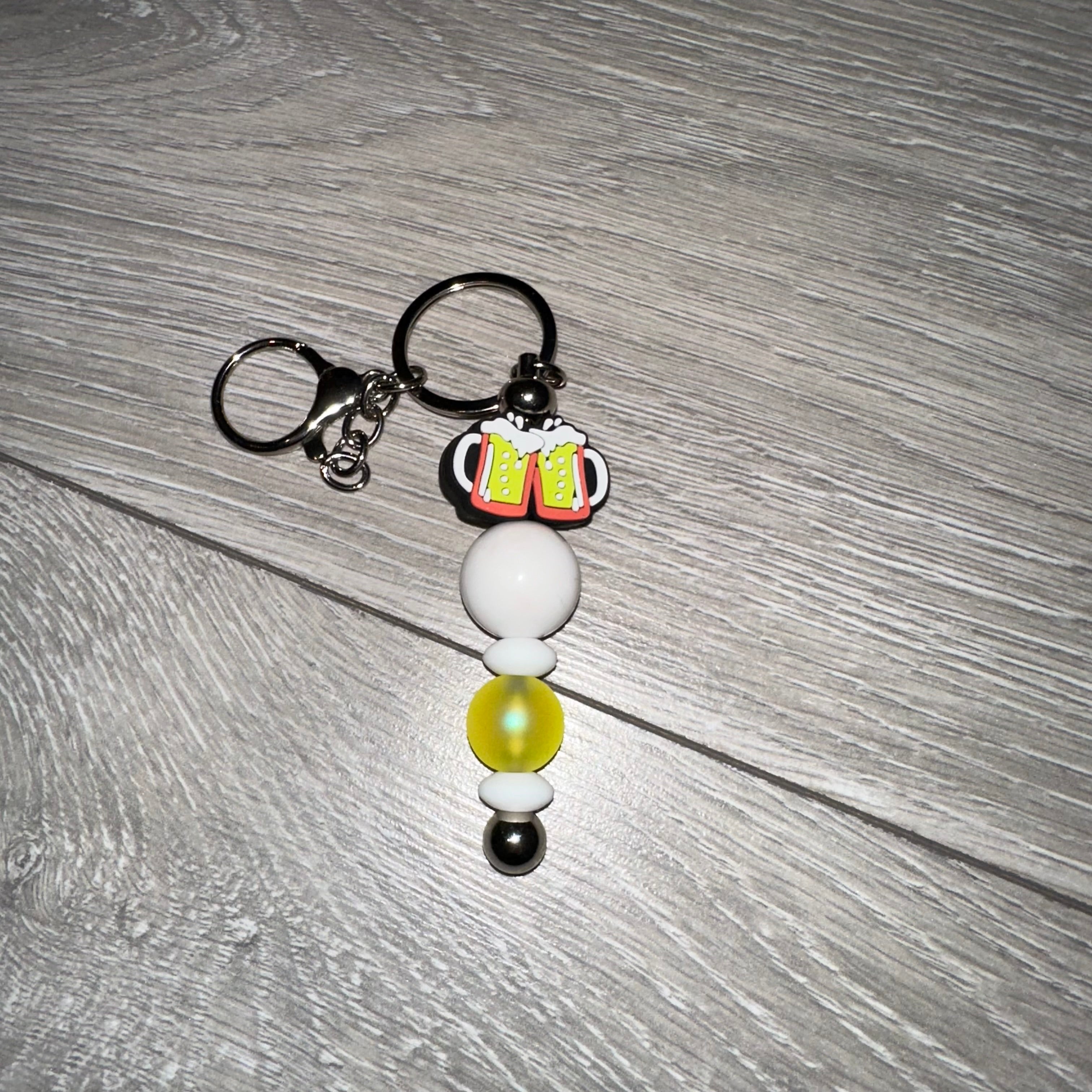 “Beer” Focal Keyring