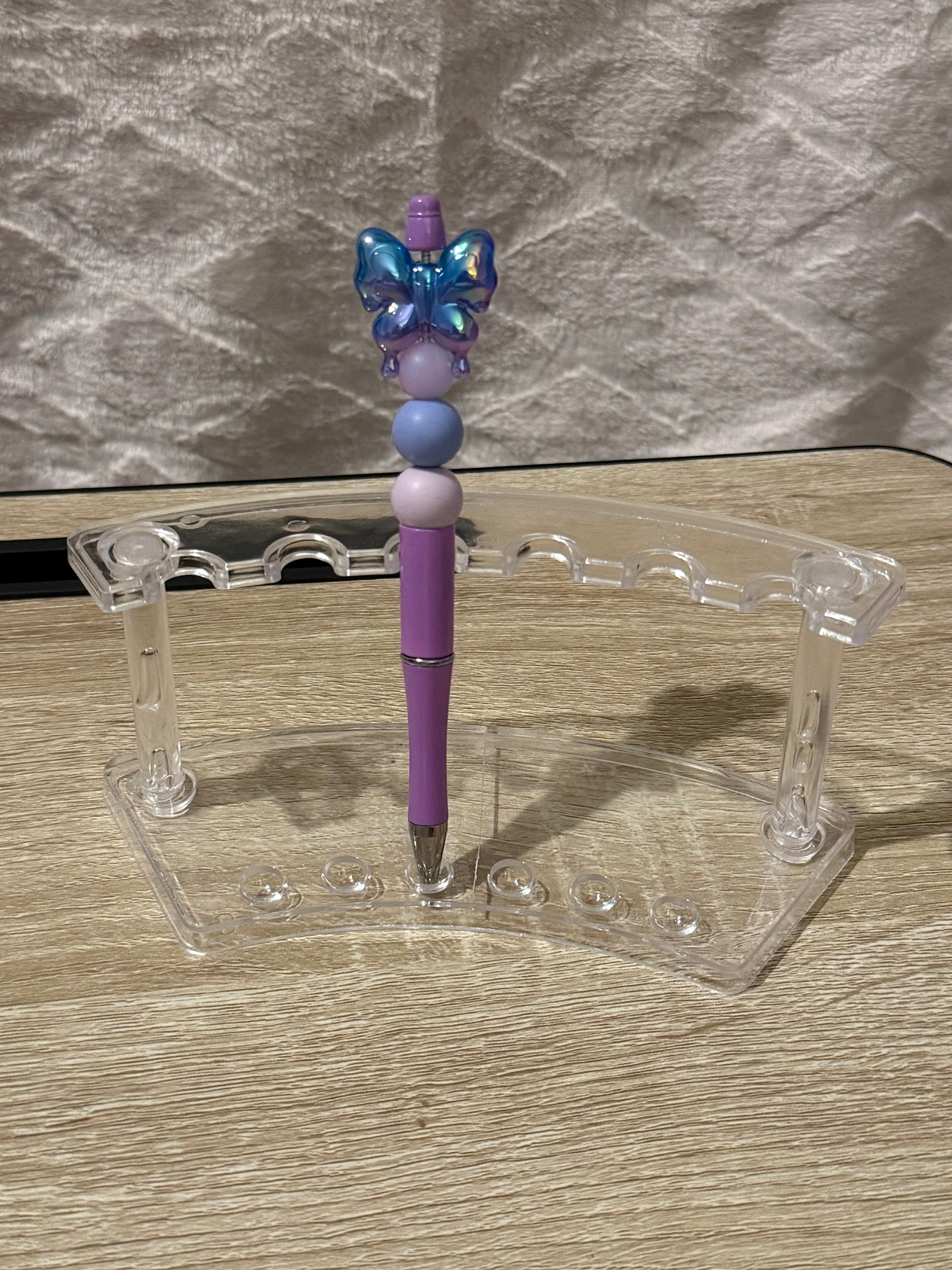 Purple Butterfly Trio Focal Pen