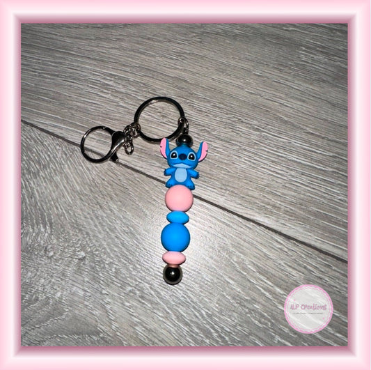 “Blue Alien” Focal Keyring