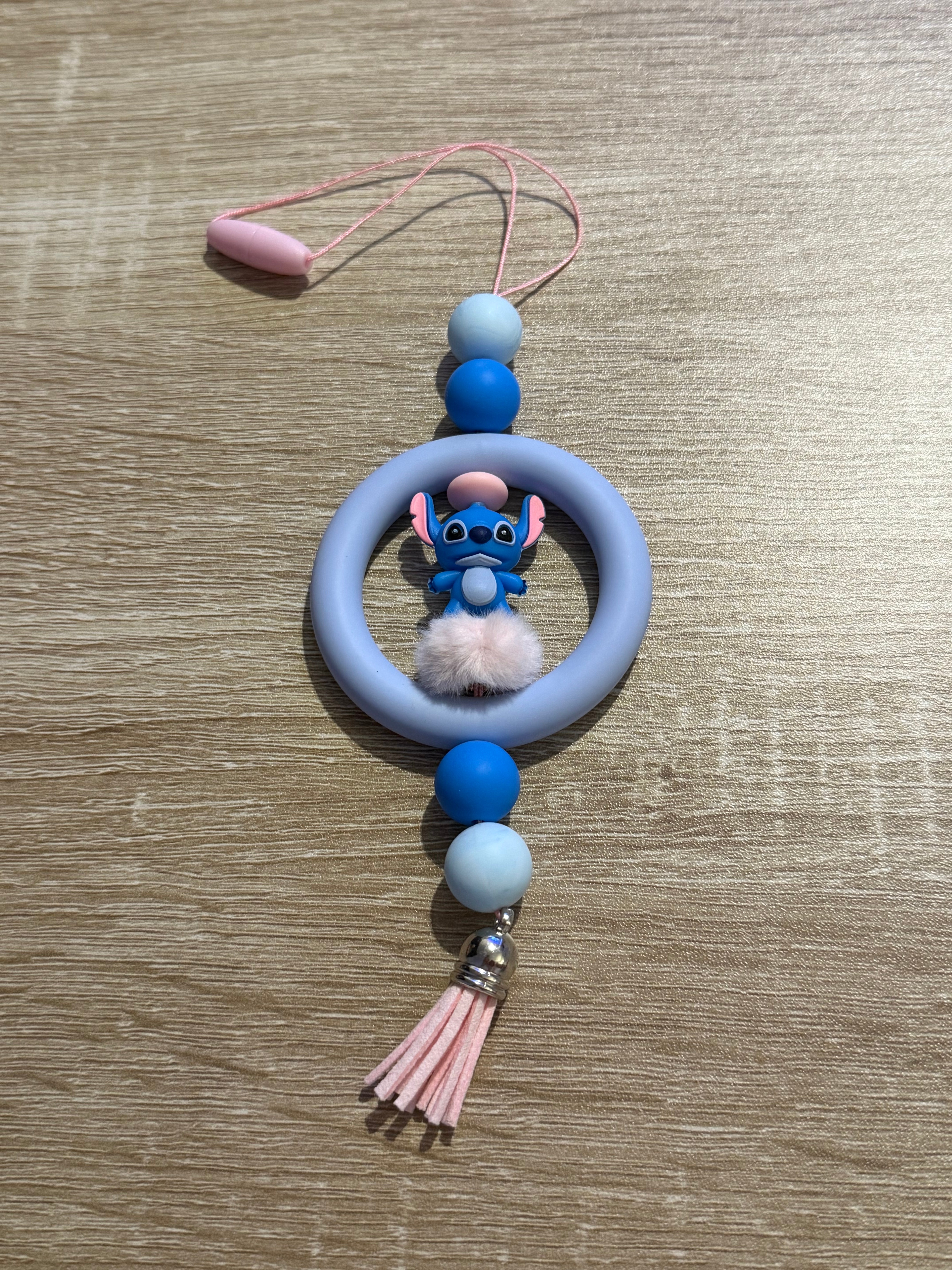 “Stitch” Rear View Mirror Car Charm