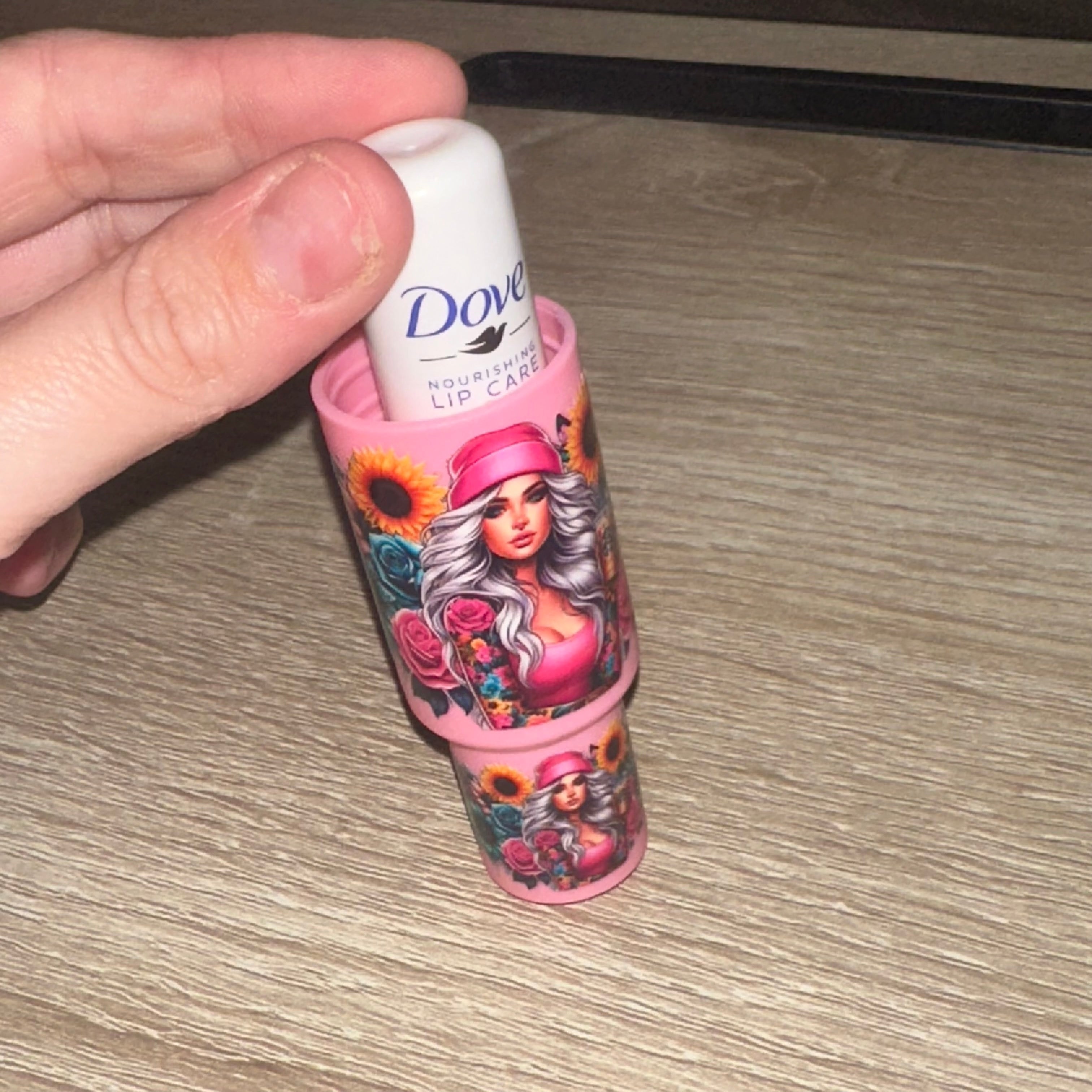 Mini Stanley Lip Balm Holder Keyring - Wrapped