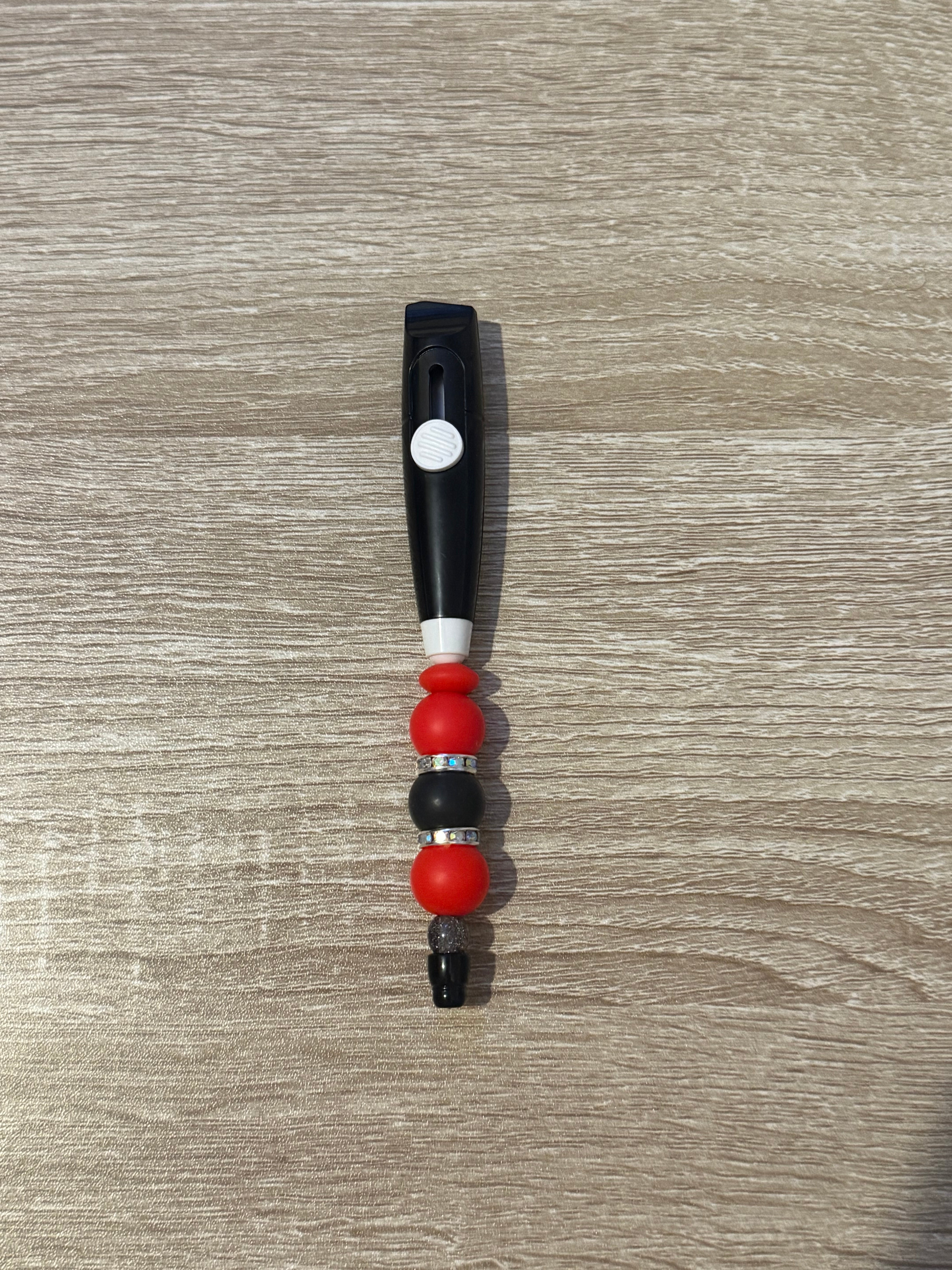 Black Blue Beaded Box Cutter/Opener