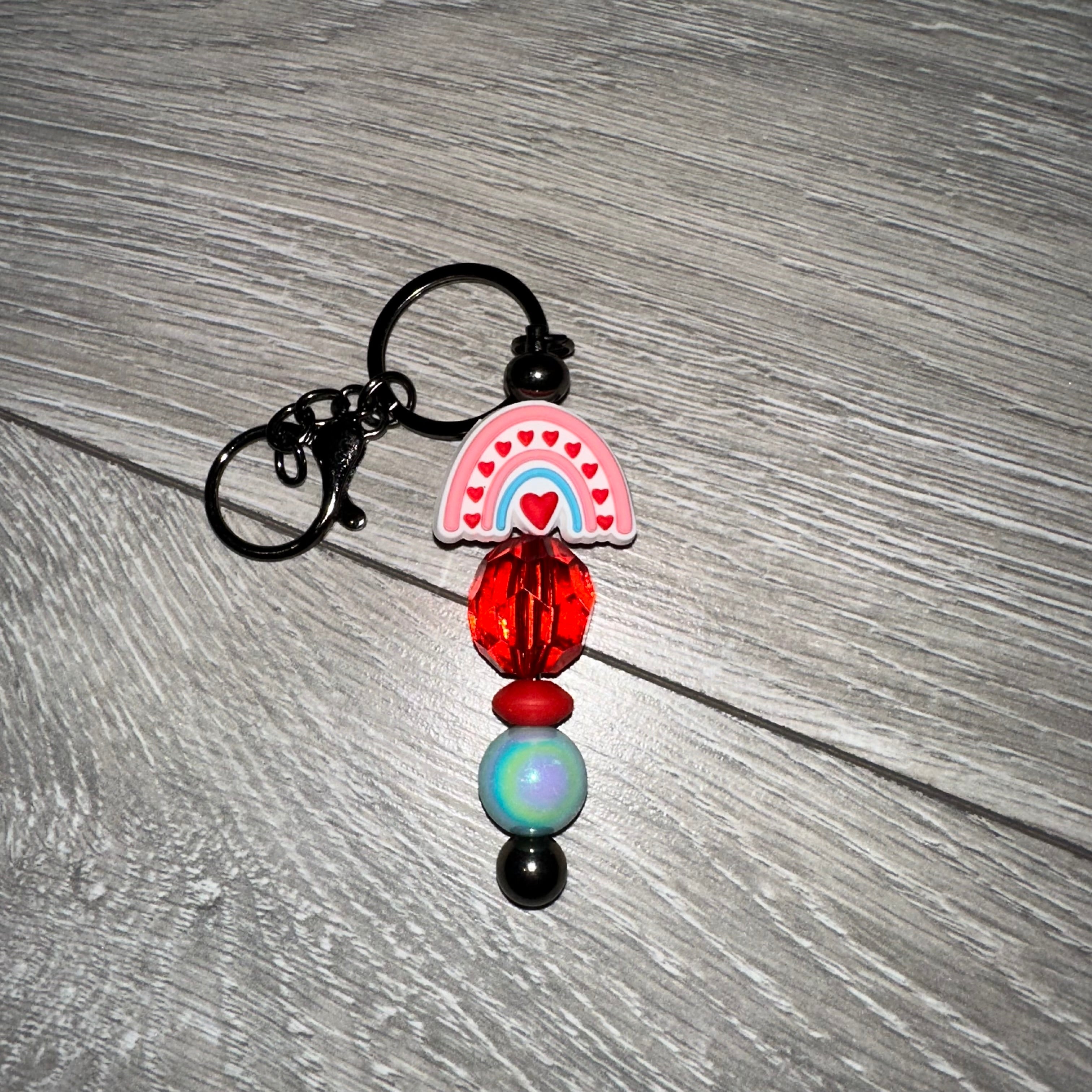 Rainbow Focal Keyring