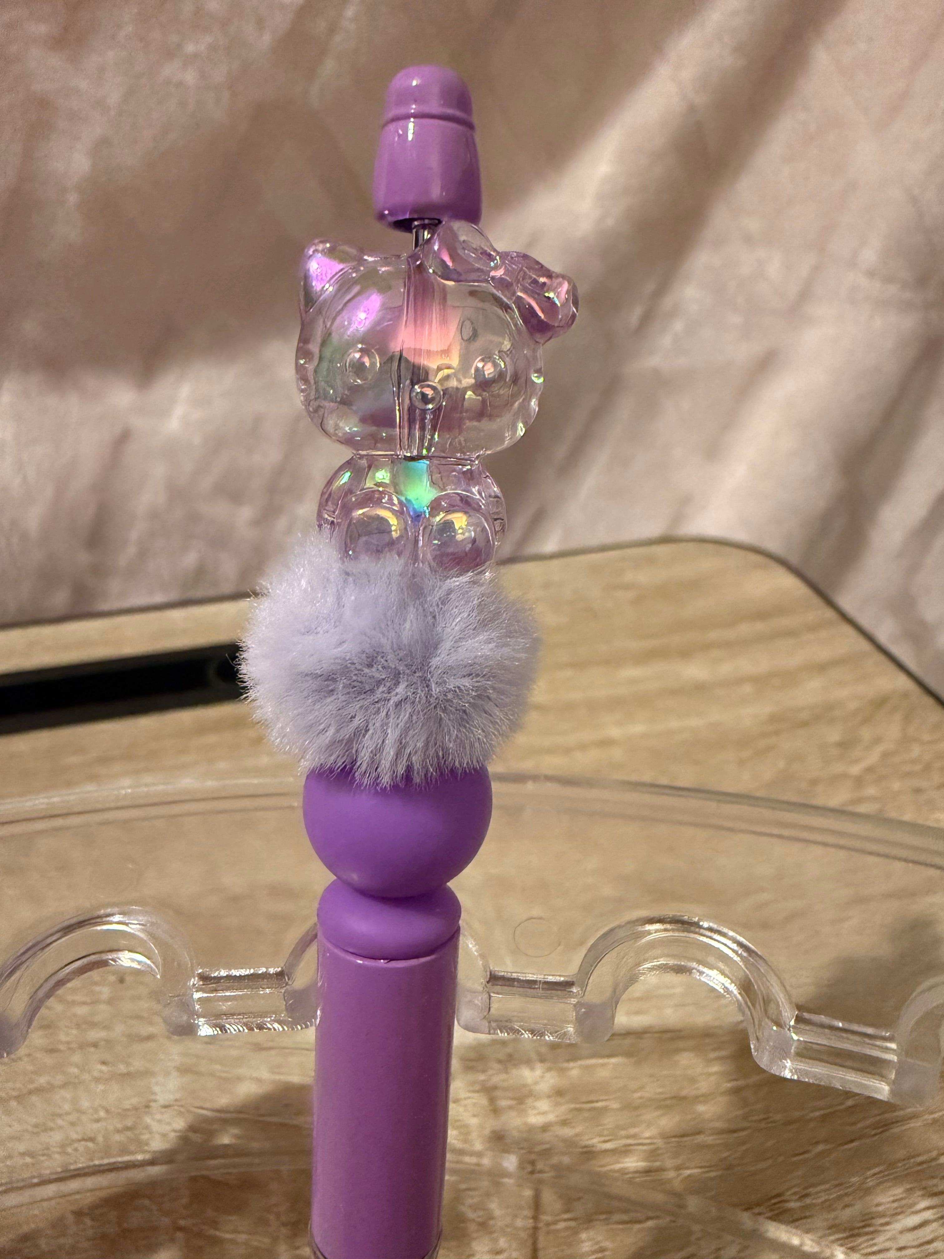 Purple “Hello Kitty” Focal Pen