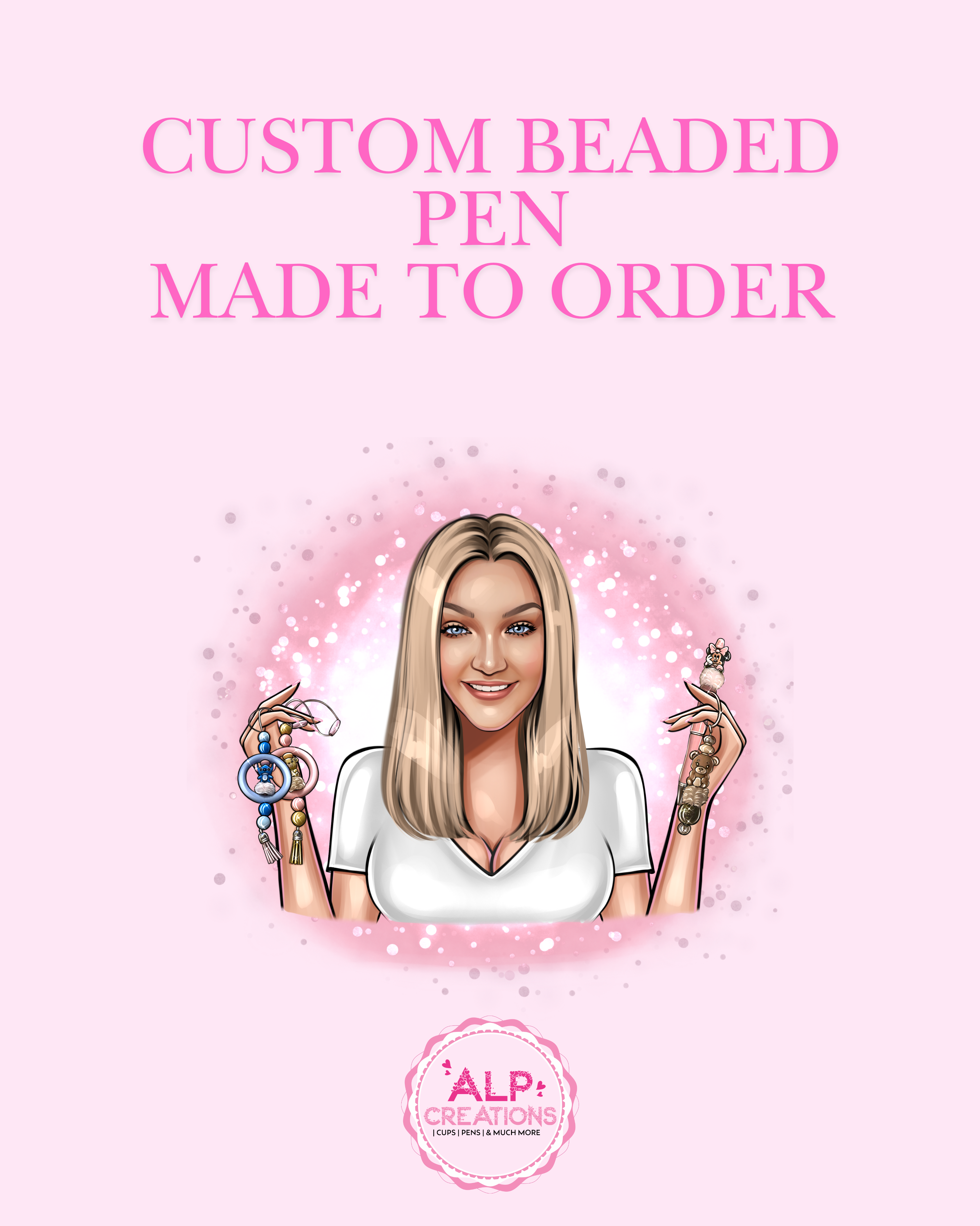 Custom Beaded Pens – Made to Order