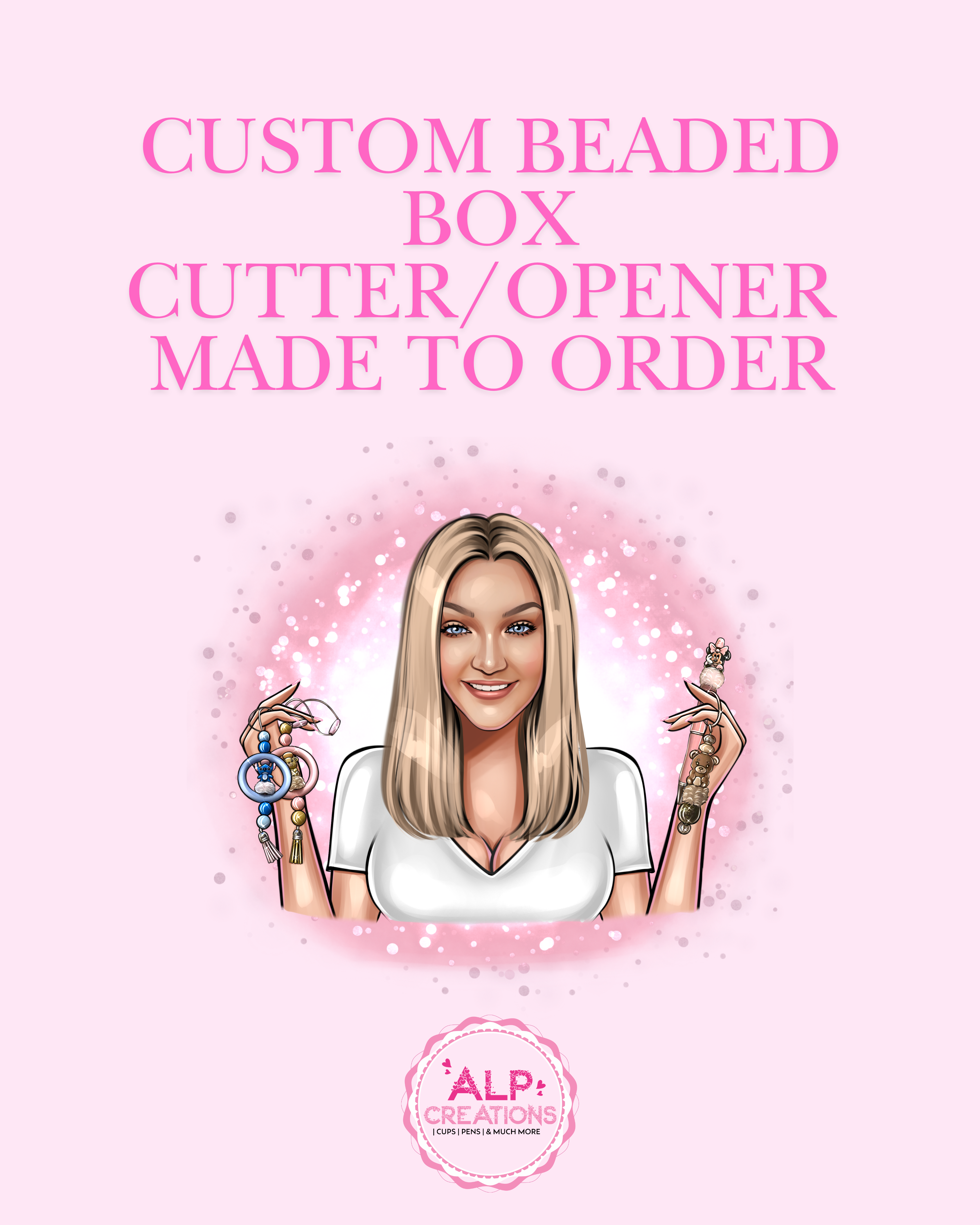 Custom Beaded Box Cutter/Opener – Made to Order