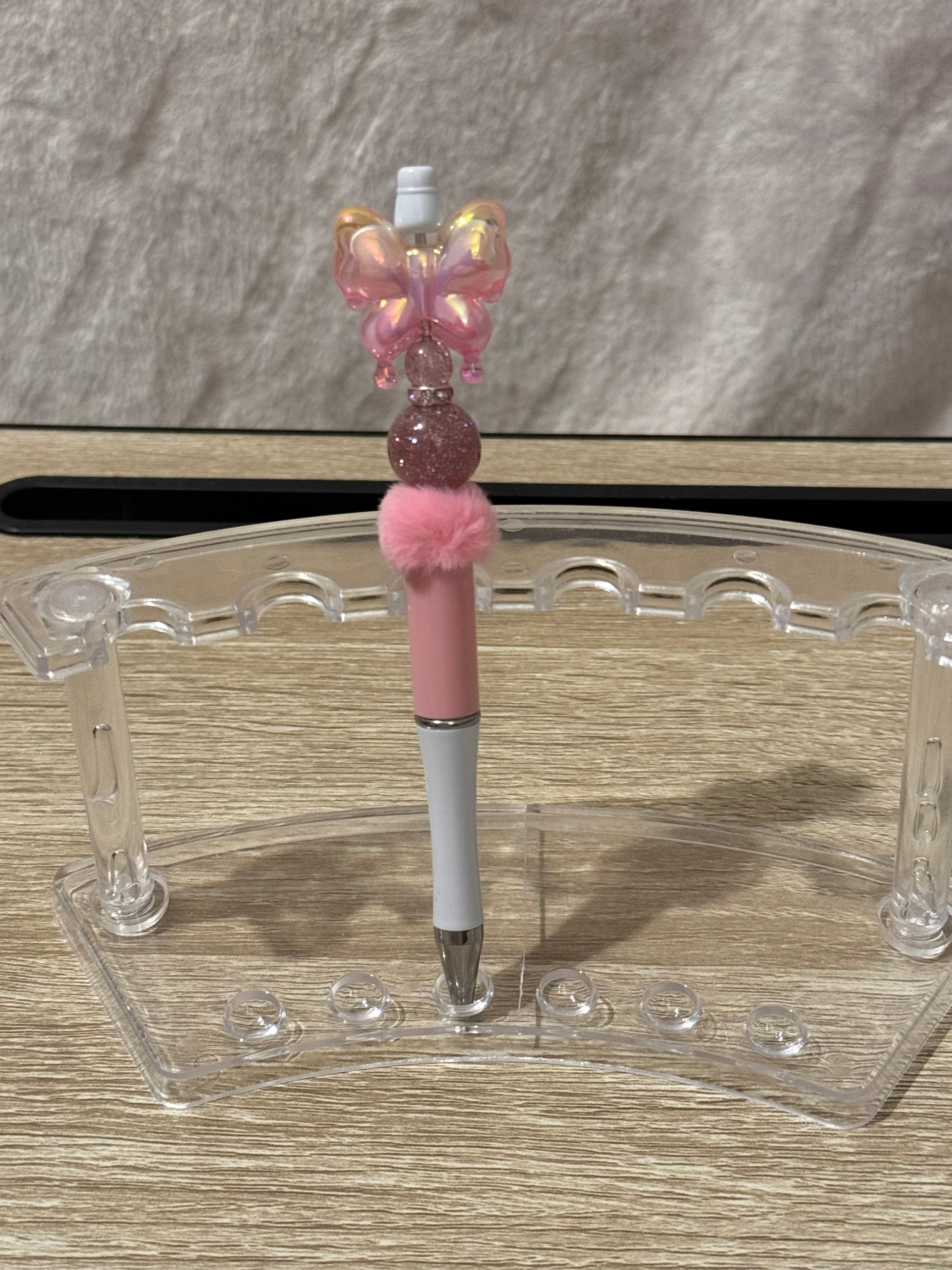 “Pink & Yellow Butterfly” Focal Pen