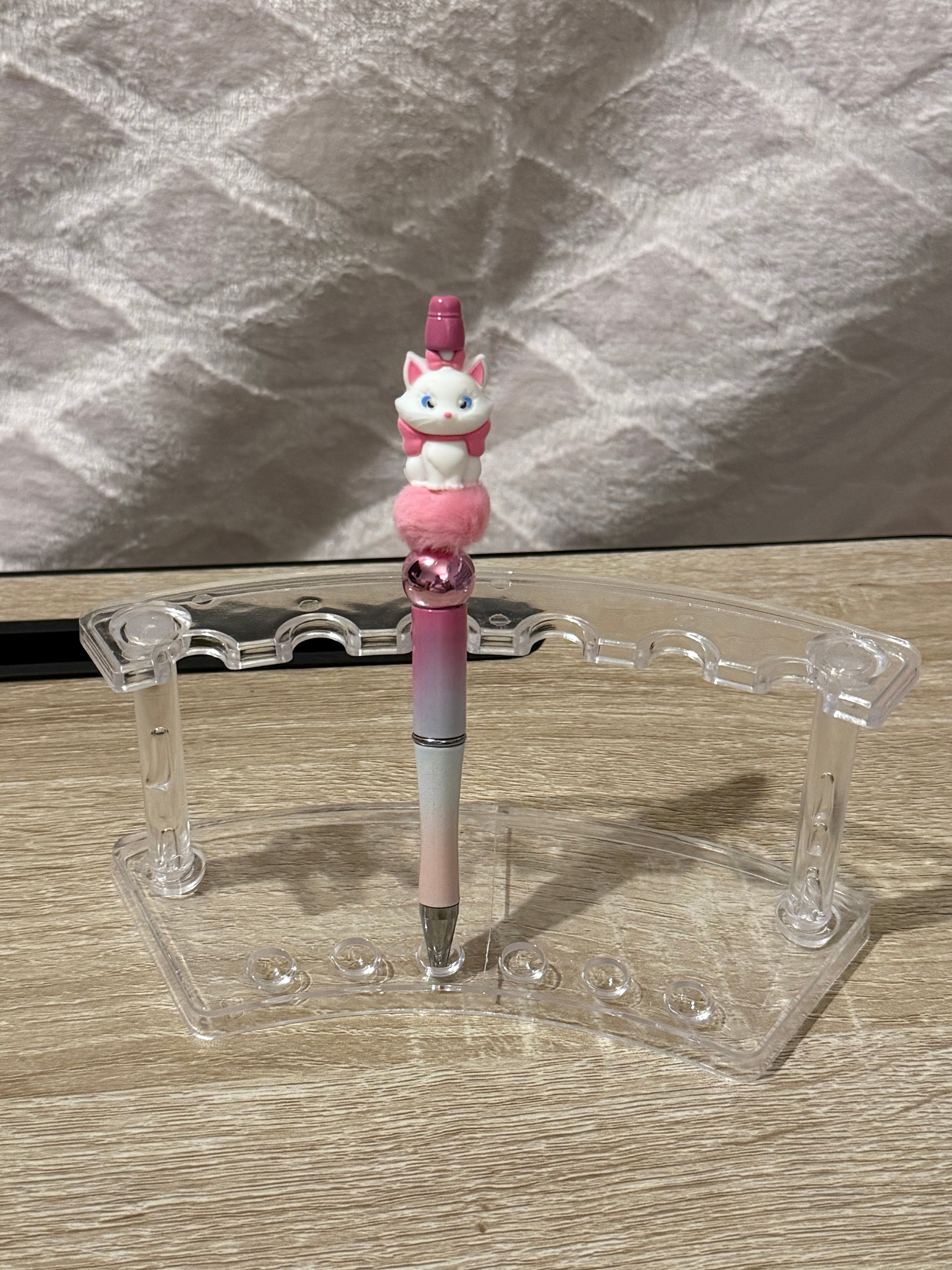 Pink & White Ombré “Marie” Focal Pen