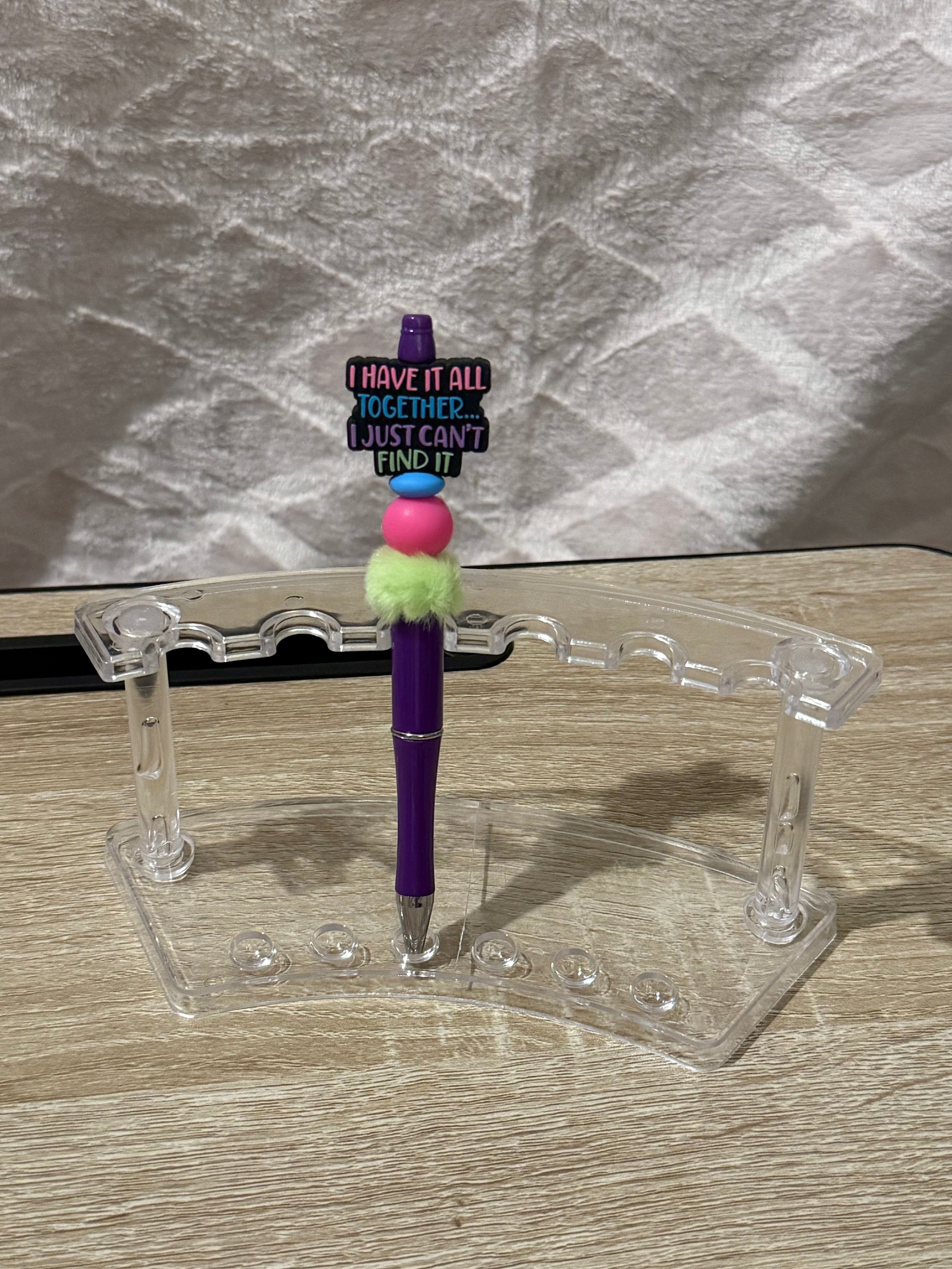 Purple “I Have It All Together” Focal Pen