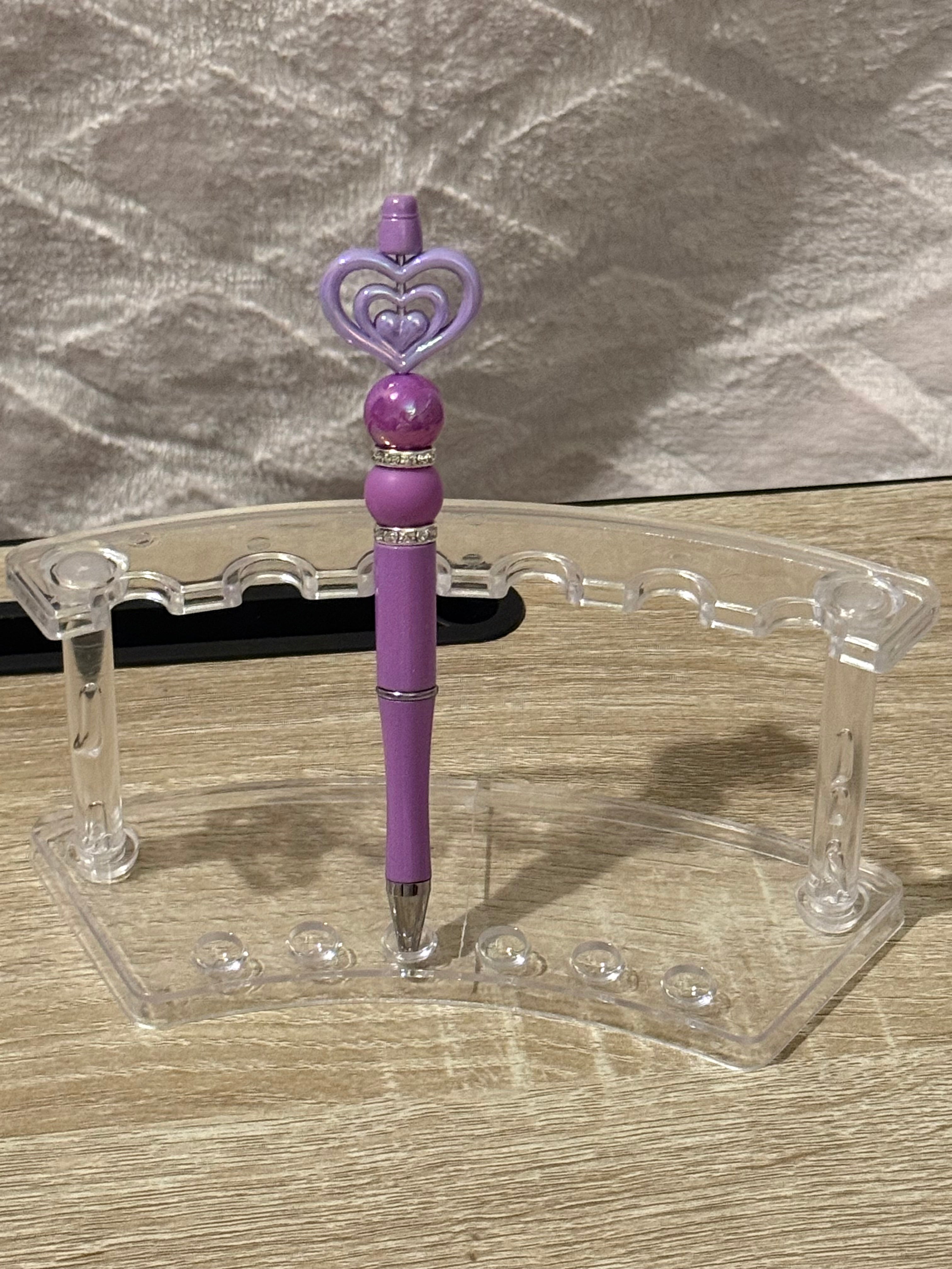Purple “Love Heart” Focal Pen