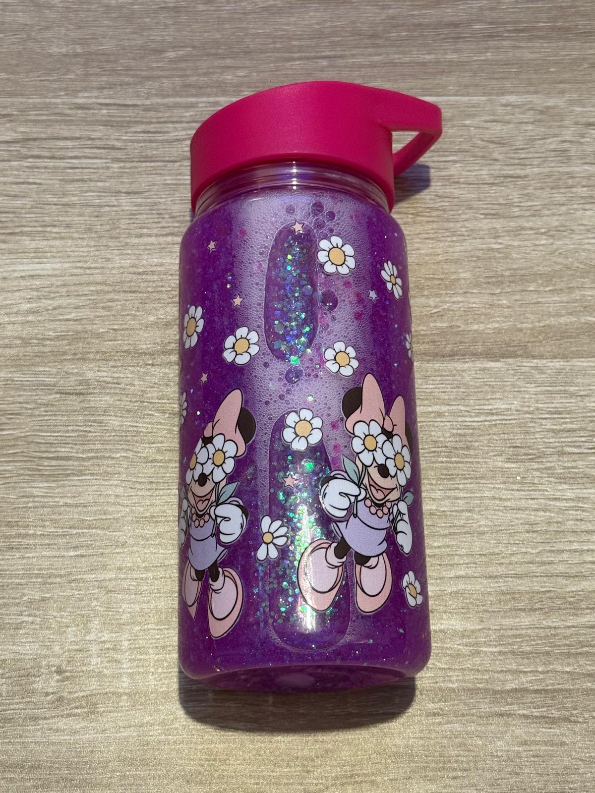 10oz Kids Snowglobe Water Bottle – Minnie Mouse Wrap