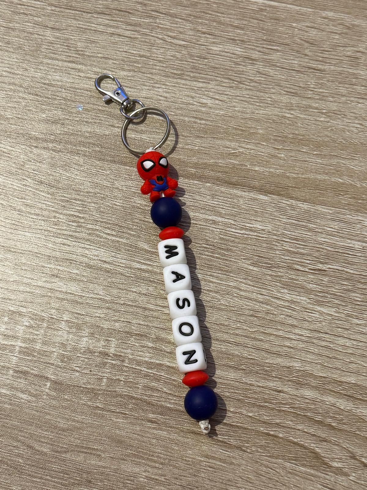 Spiderman Bookbag Keyring