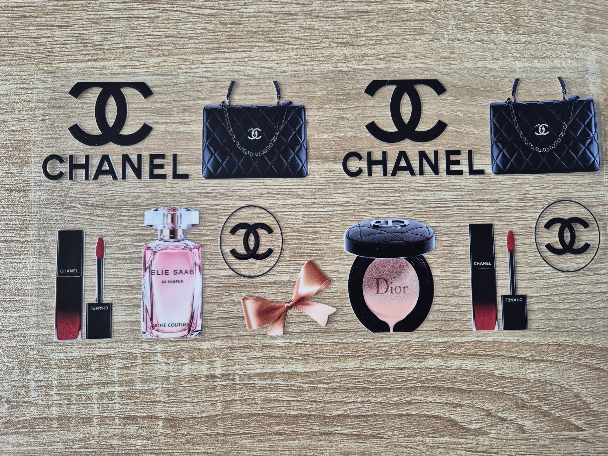 Chanel with Handbags & Make Up