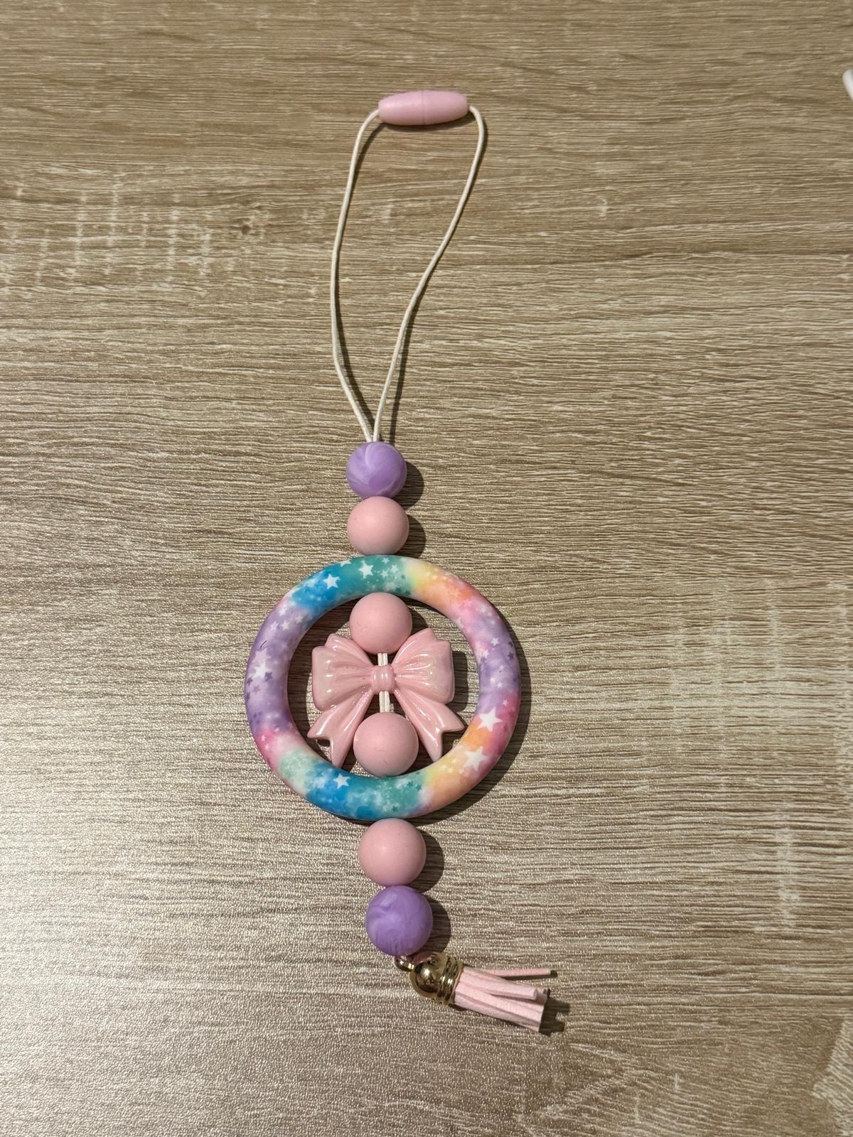 “Bow” Rear View Mirror Car Charm