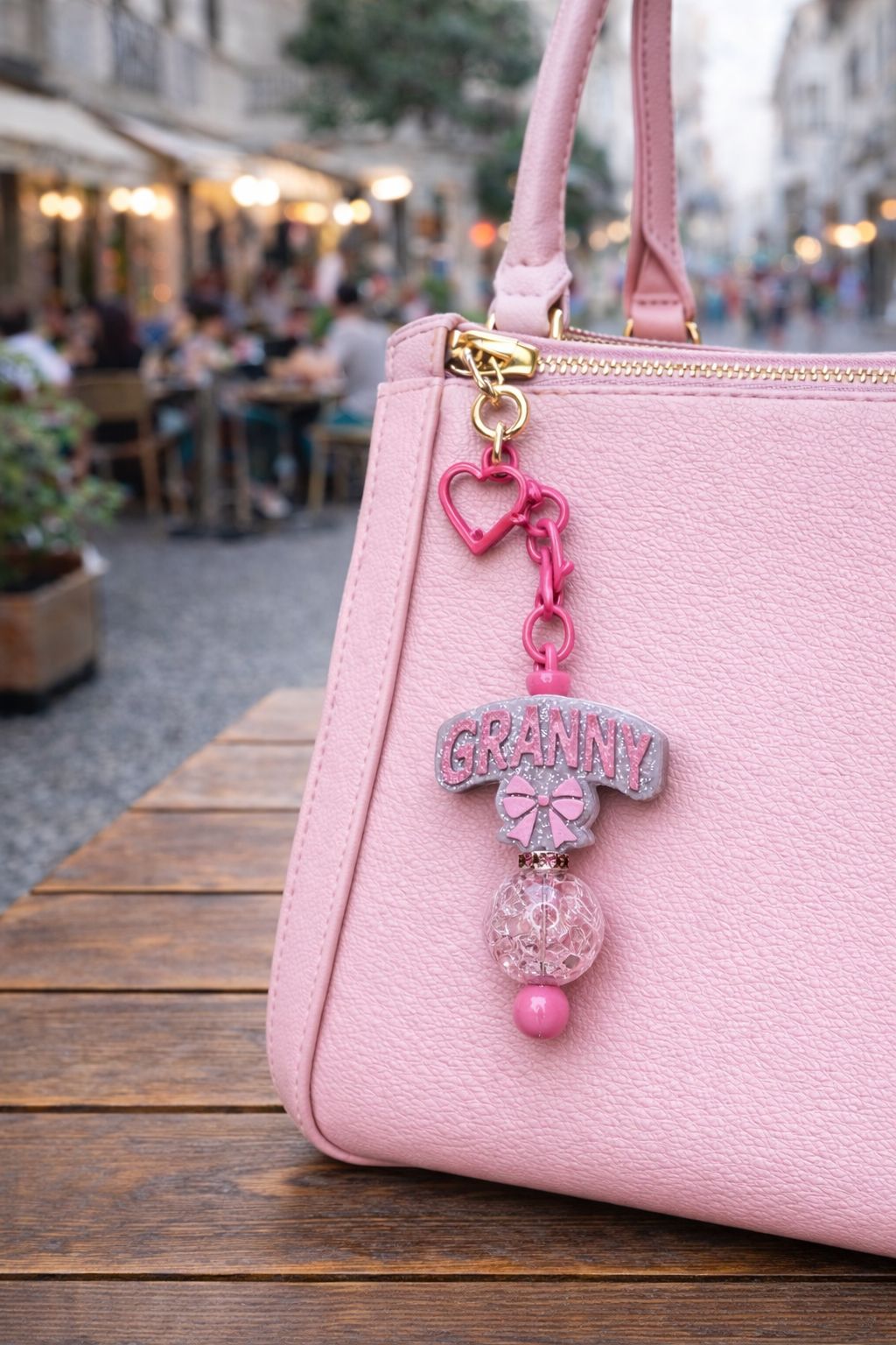 "Granny" Bag Charm
