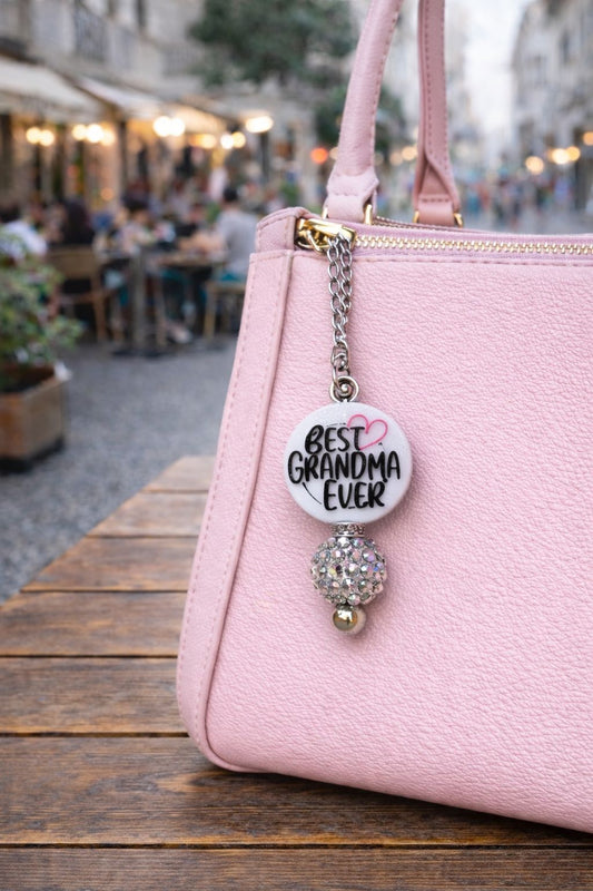 "Best Grandma Ever" Bag Charm