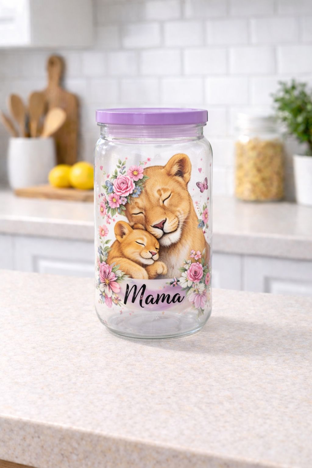 16oz “Mama” Plastic Libbey Cup