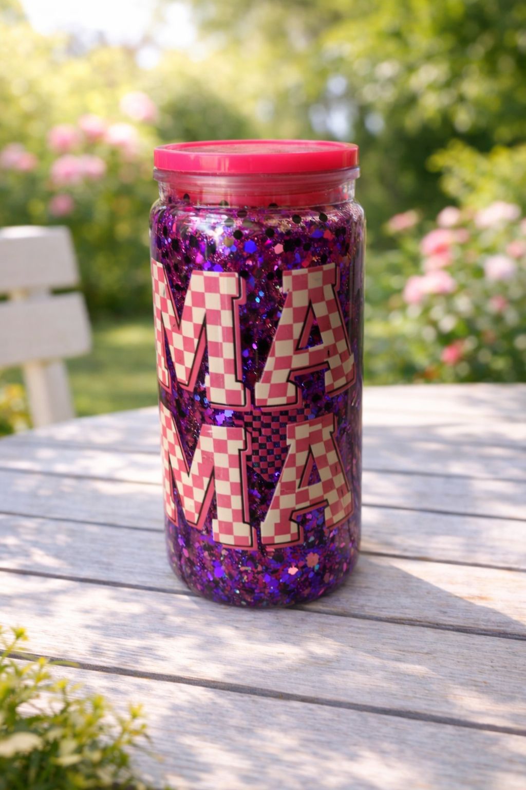 16oz “Mama” Snow Globe Cup