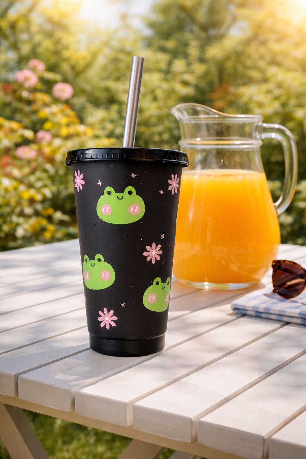 24oz “Green Frog” Cold Cup