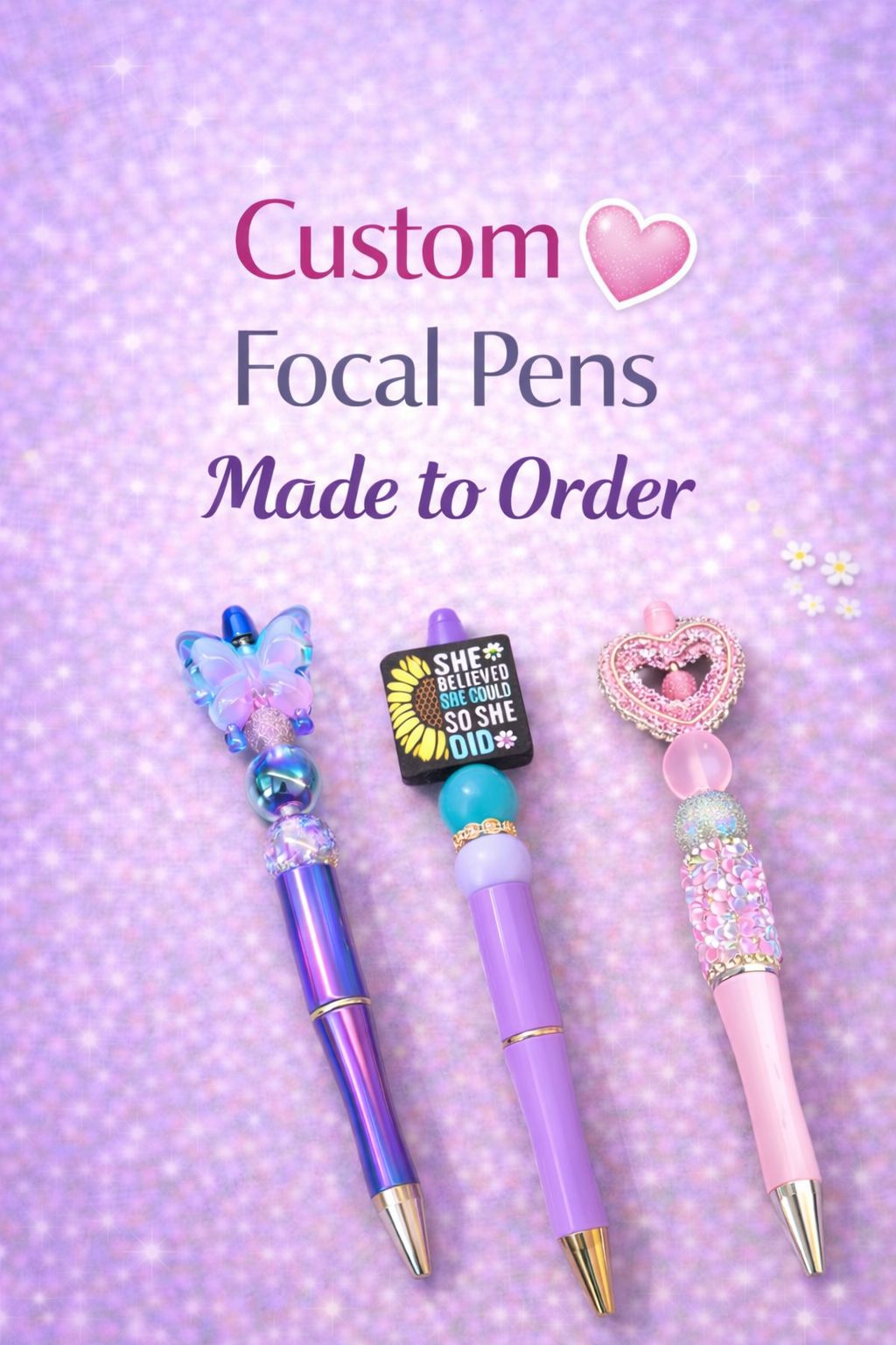 Custom Focal Pens – Made to Order