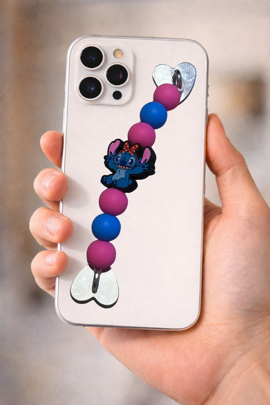 “Stitch” Self Adhesive Phone Strap