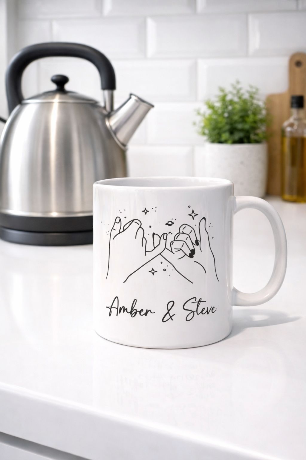 Pinky Promise Personalised 11oz Sublimation Mug