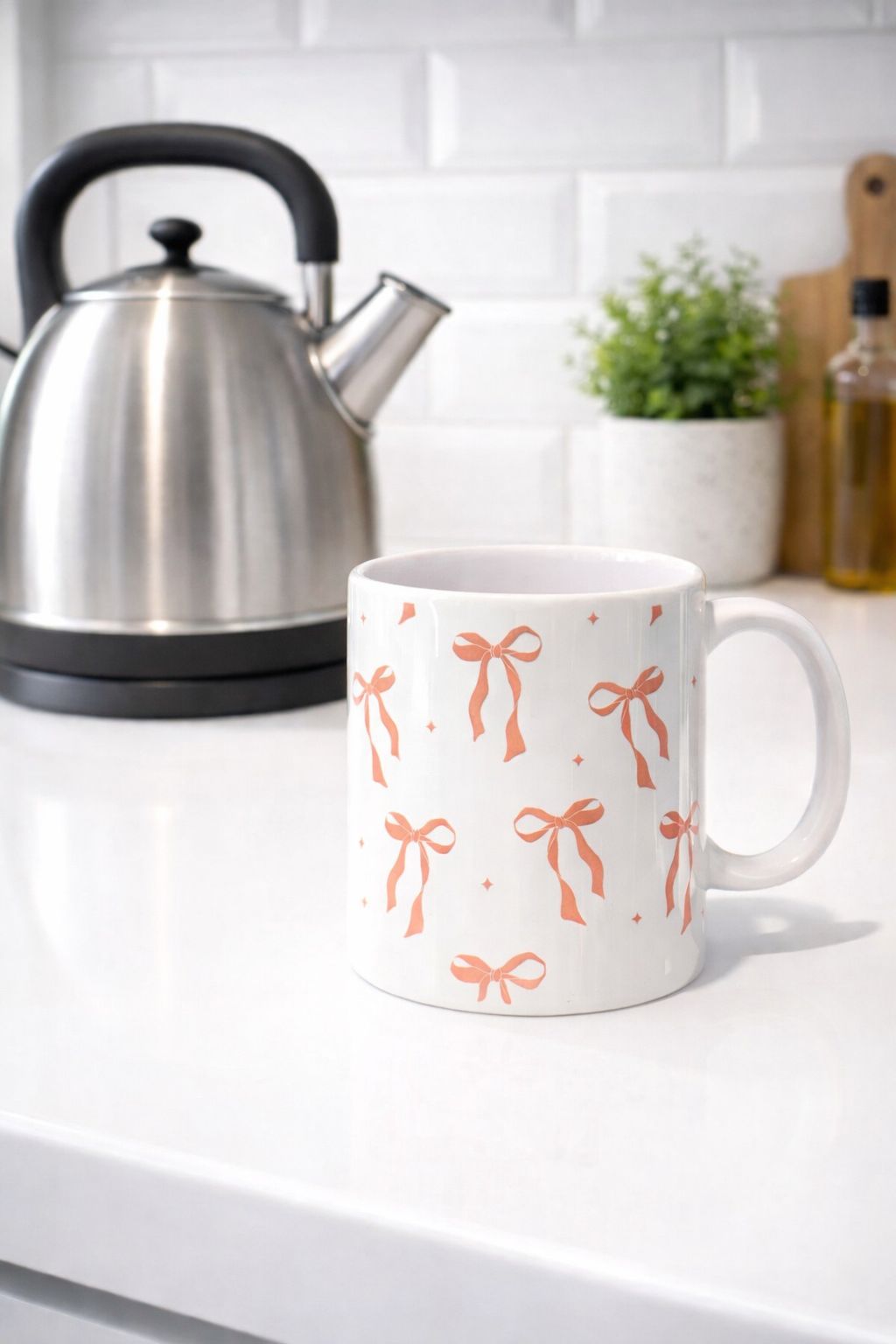 Orange Bow 11oz Sublimation Mug