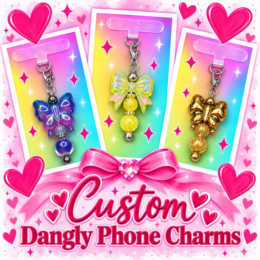 Custom Dangly Phone Charms – Made to Order