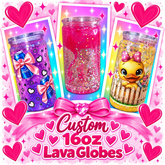 Custom 16oz Lava Globe – Made to Order