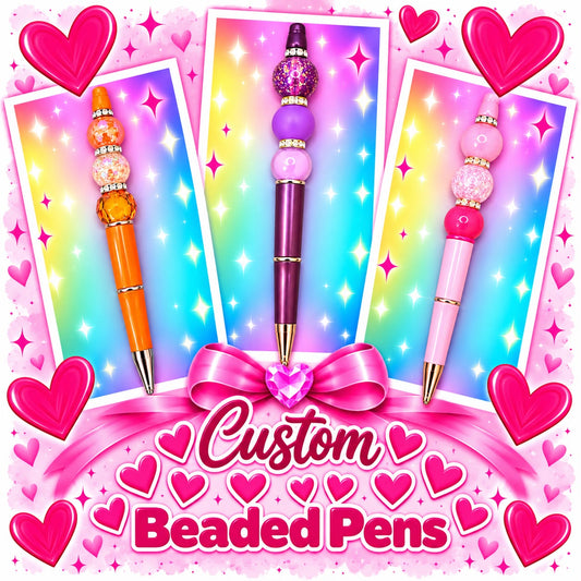Custom Beaded Pens – Made to Order