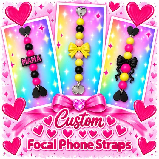 Custom Focal Self-Adhesive Phone Straps – Made to Order