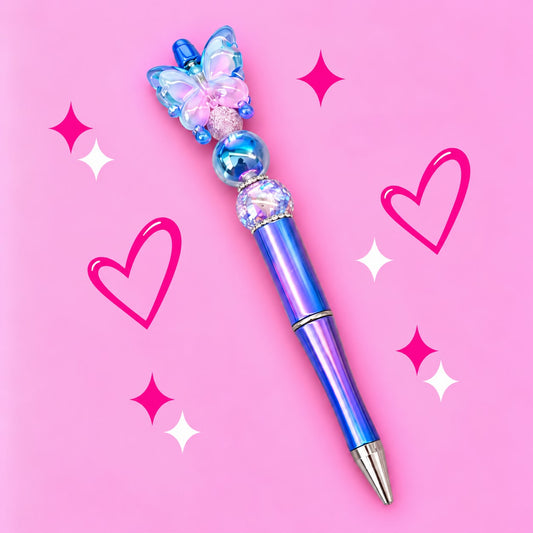 Blue Butterfly Focal Pen