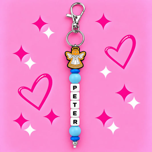Peter Bookbag Keyring