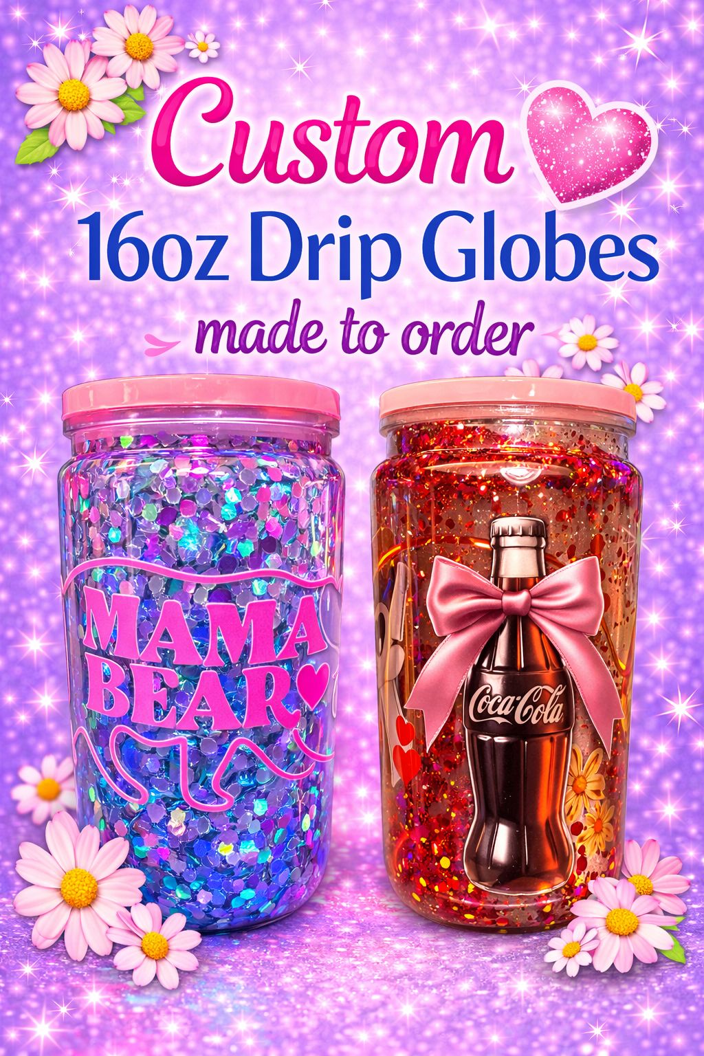 Custom 16oz Drip Globe – Made to Order